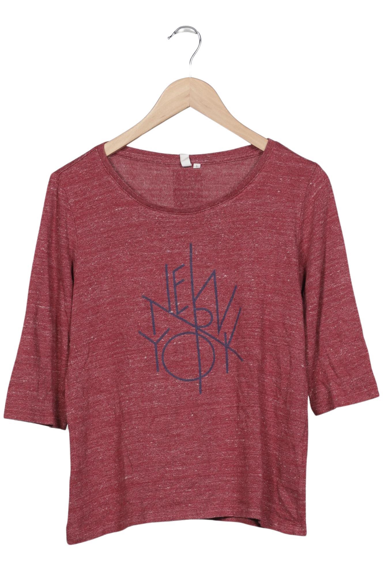 

QS by s.Oliver Damen Langarmshirt, bordeaux, Gr. 42