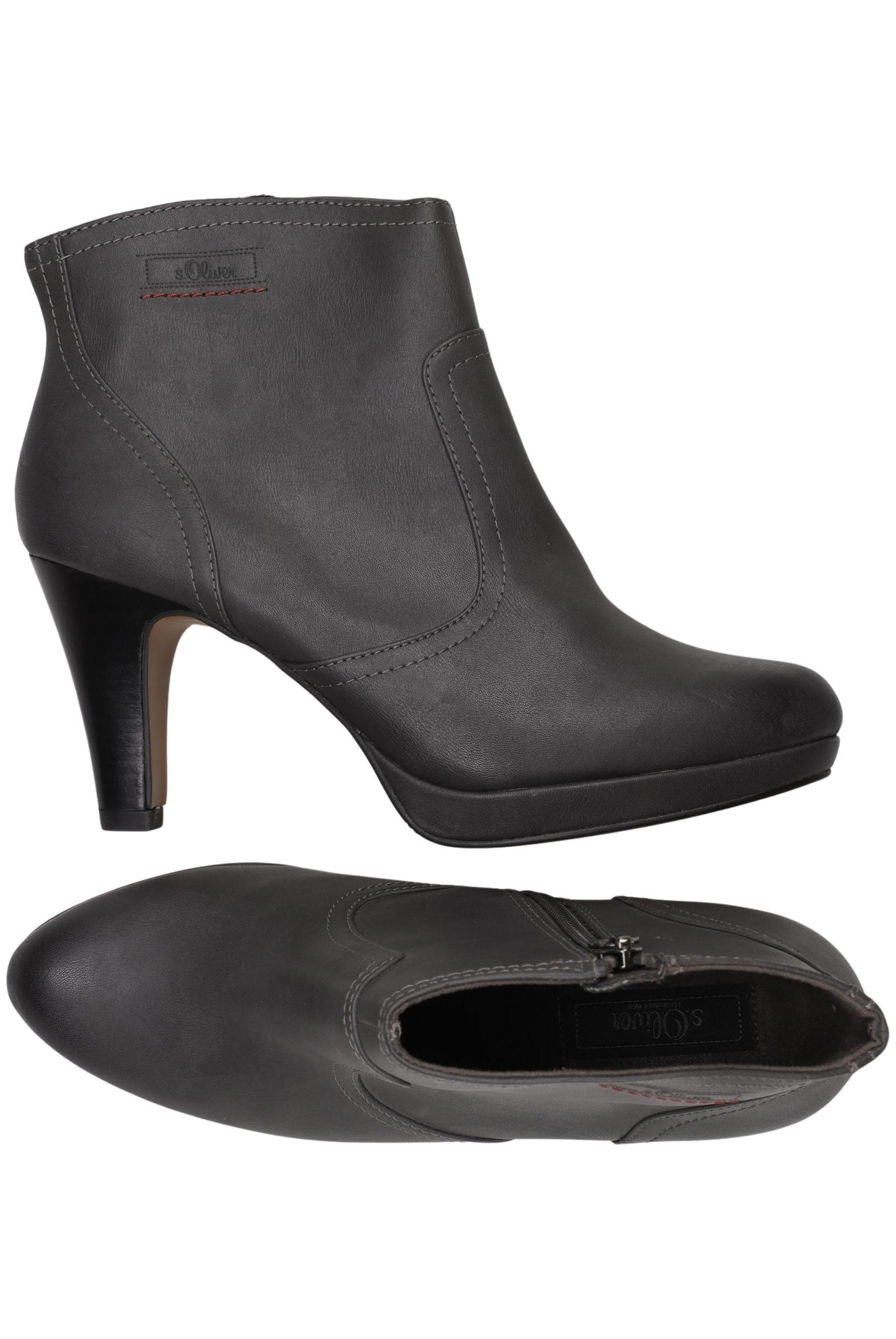 

QS by s.Oliver Damen Stiefelette, grau, Gr. 41