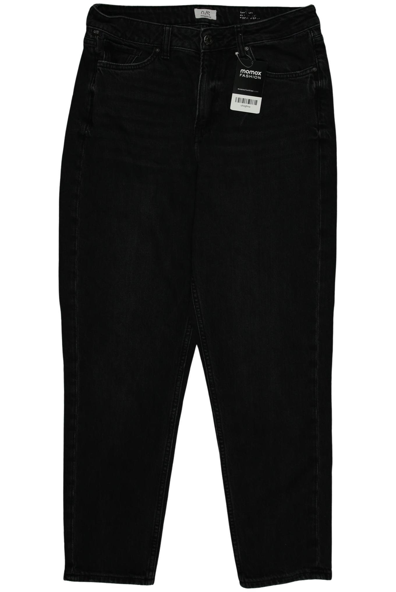 

QS by s.Oliver Damen Jeans, schwarz, Gr. 38