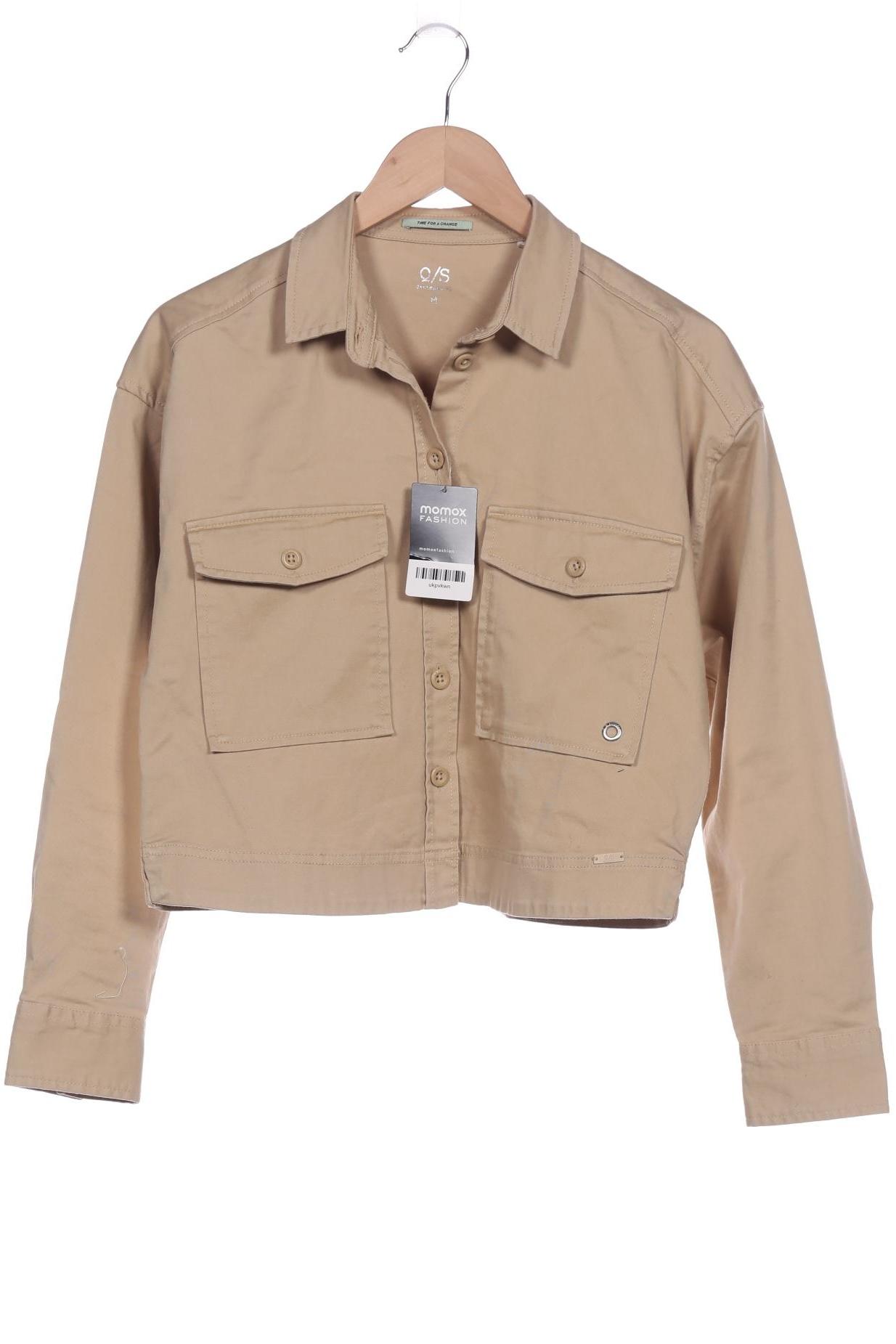 

QS by s.Oliver Damen Jacke, beige, Gr. 38