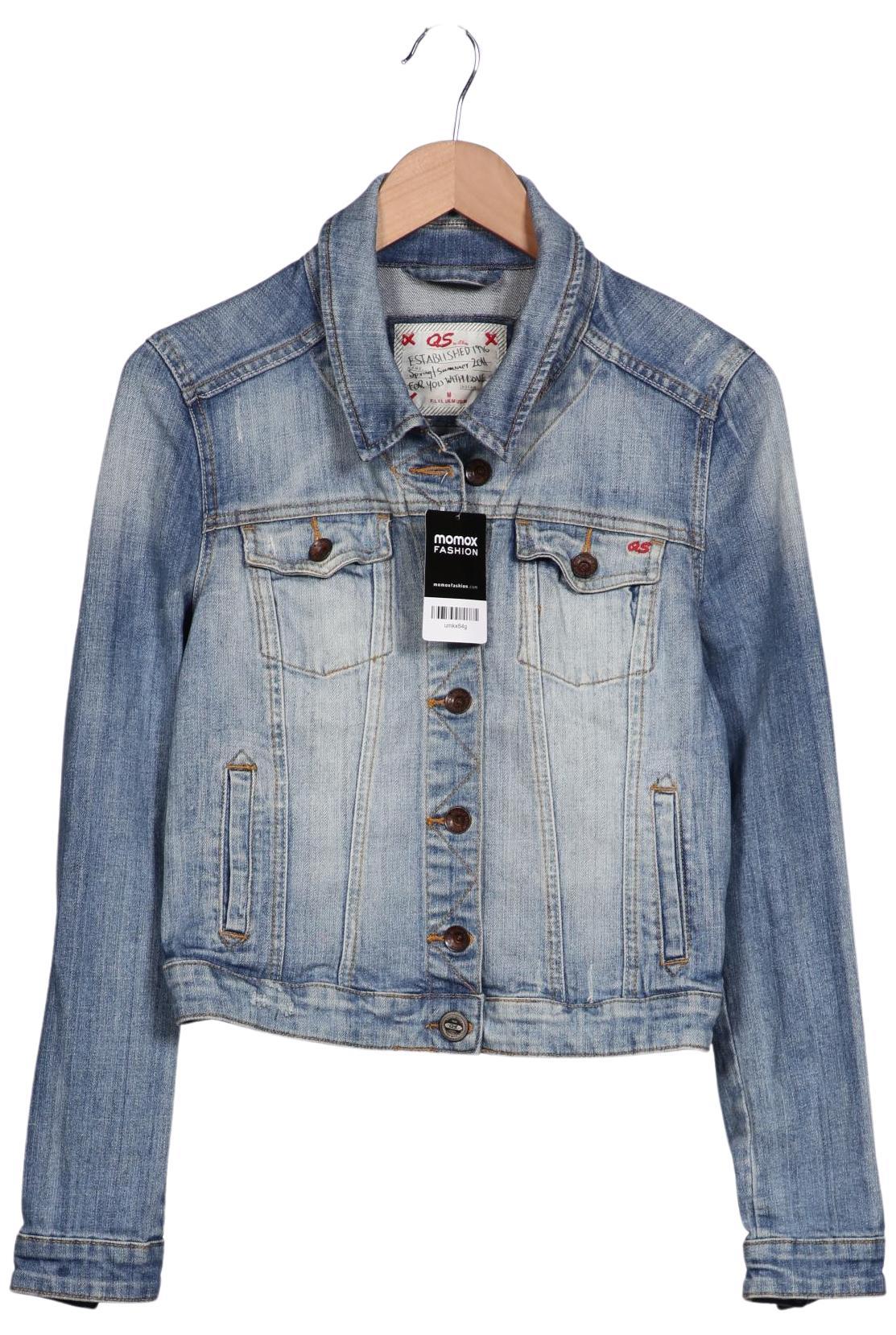 

QS by s.Oliver Damen Jacke, hellblau, Gr. 38