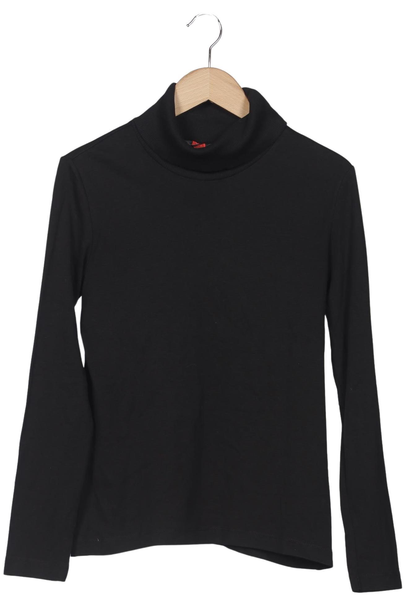 

QS by s.Oliver Damen Langarmshirt, schwarz, Gr. 46