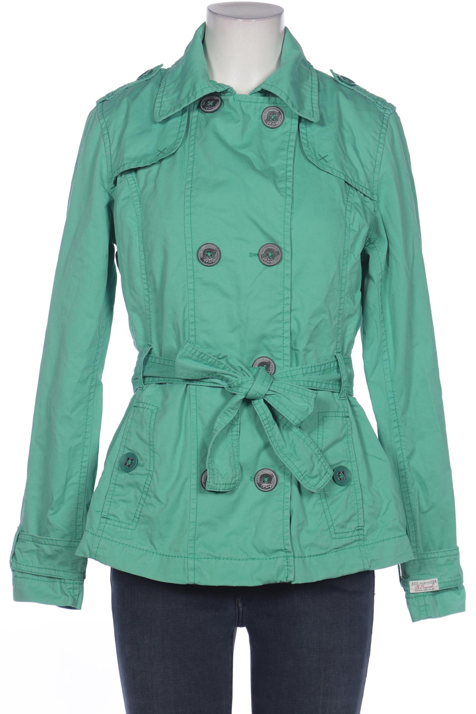 

QS by s.Oliver Damen Jacke, grün, Gr. 38