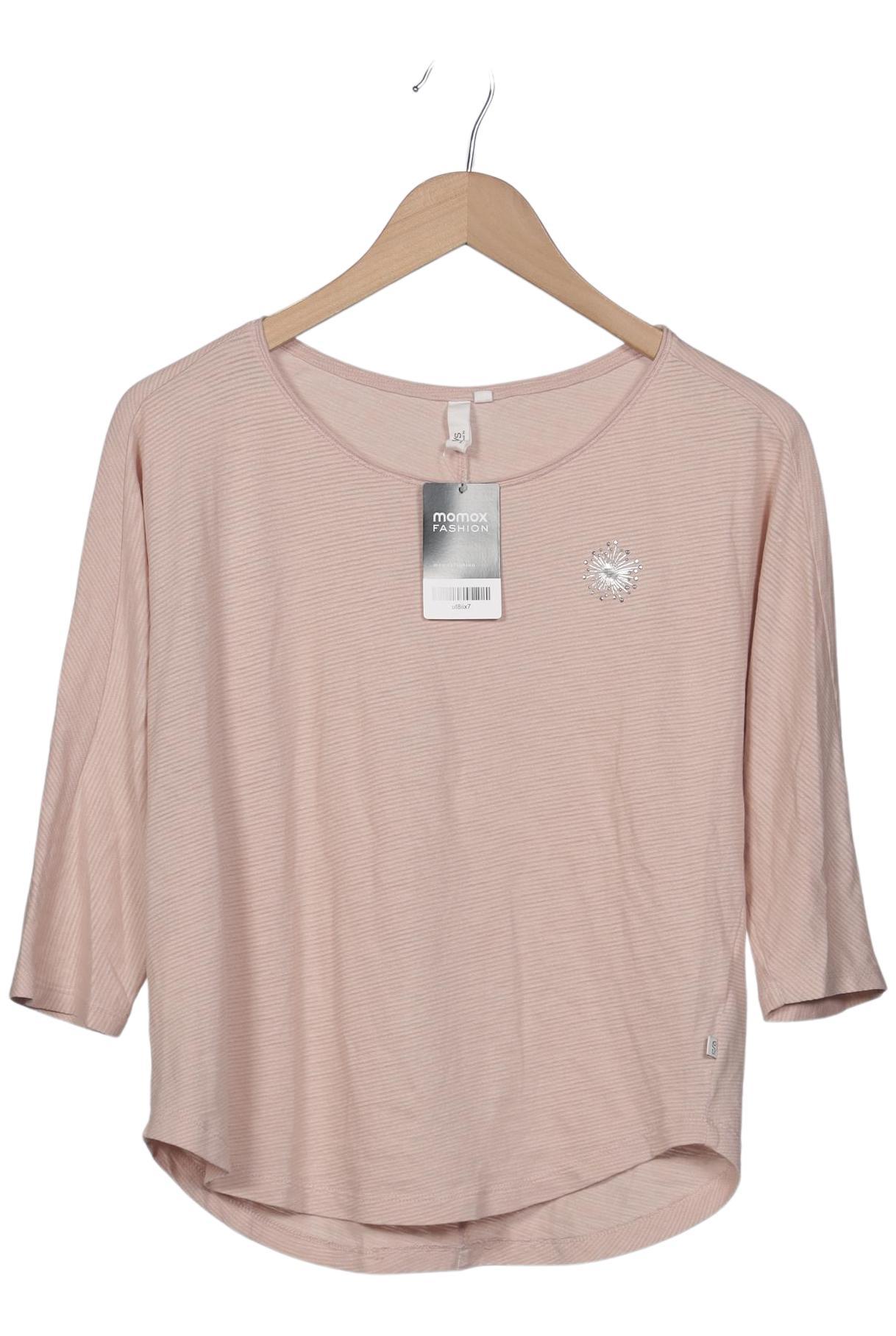 

QS by s.Oliver Damen Langarmshirt, pink, Gr. 34