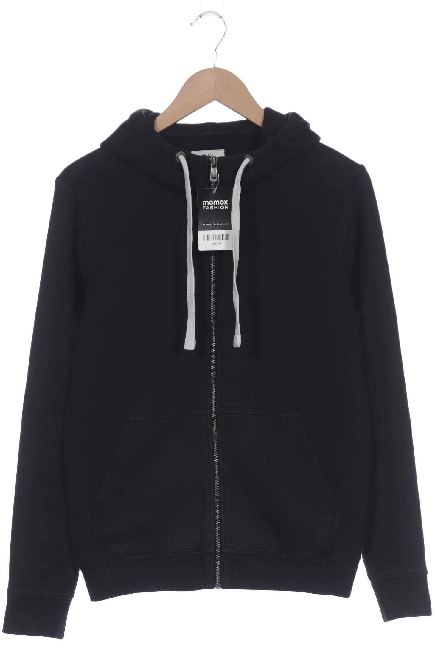 

QS by s.Oliver Herren Kapuzenpullover, schwarz, Gr. 46