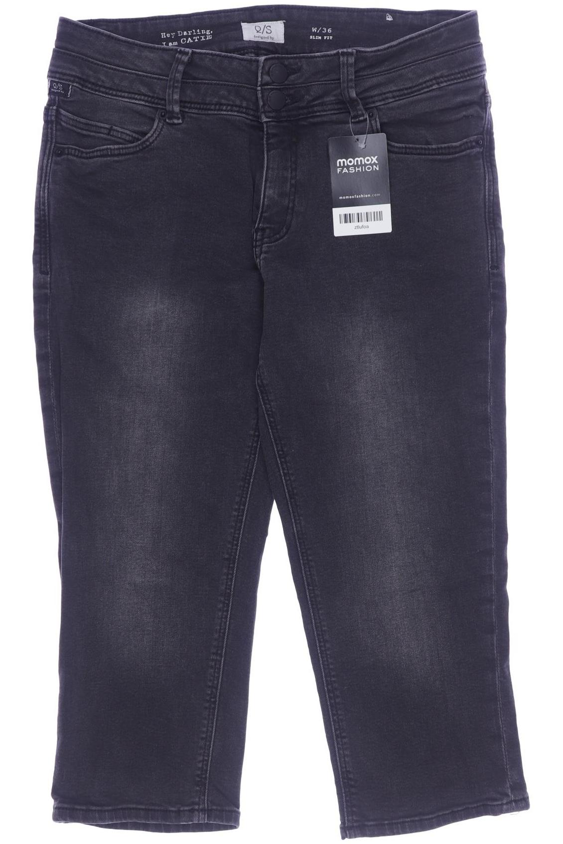 

QS by s.Oliver Damen Shorts, schwarz, Gr. 36