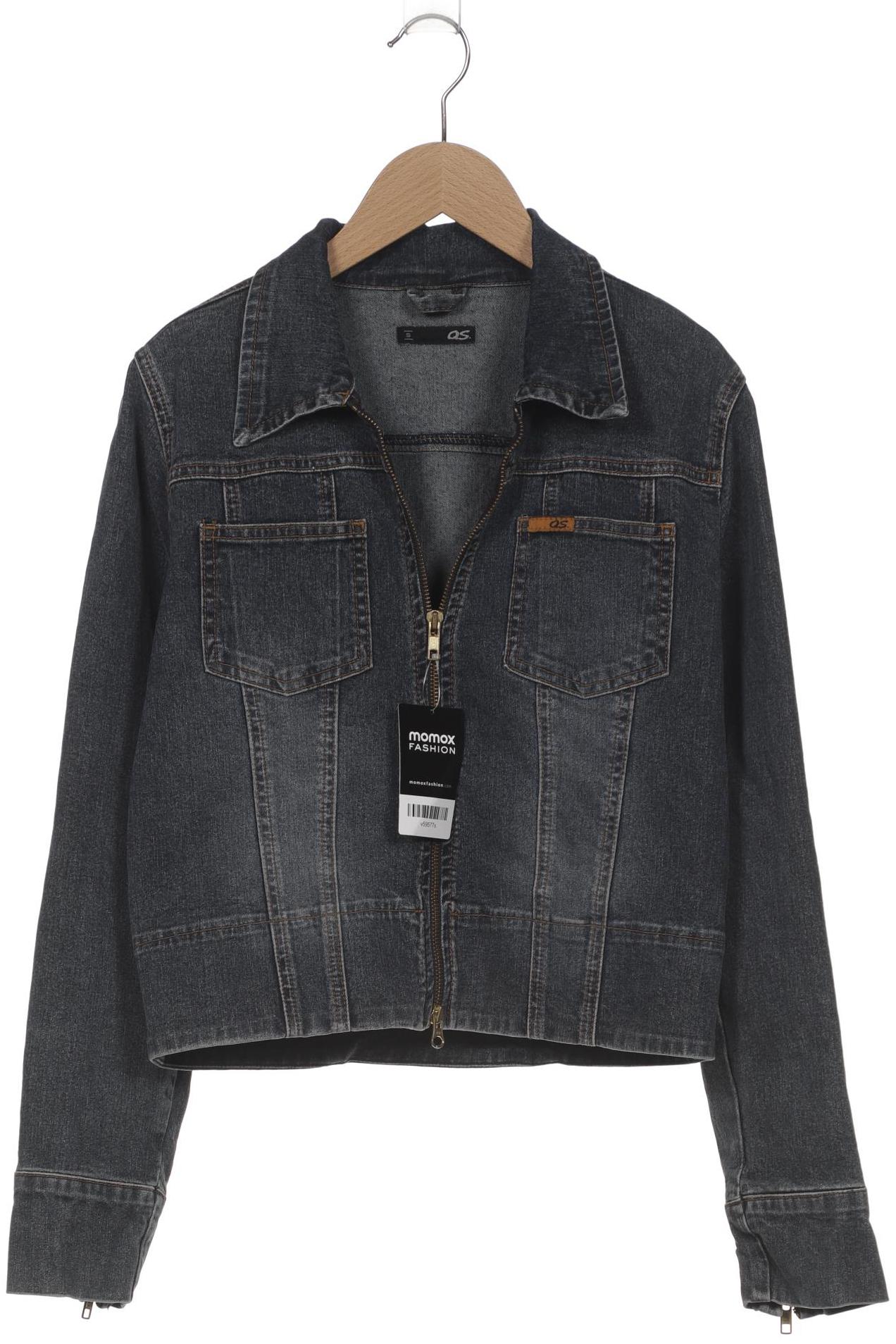

QS by s.Oliver Damen Jacke, marineblau, Gr. 36