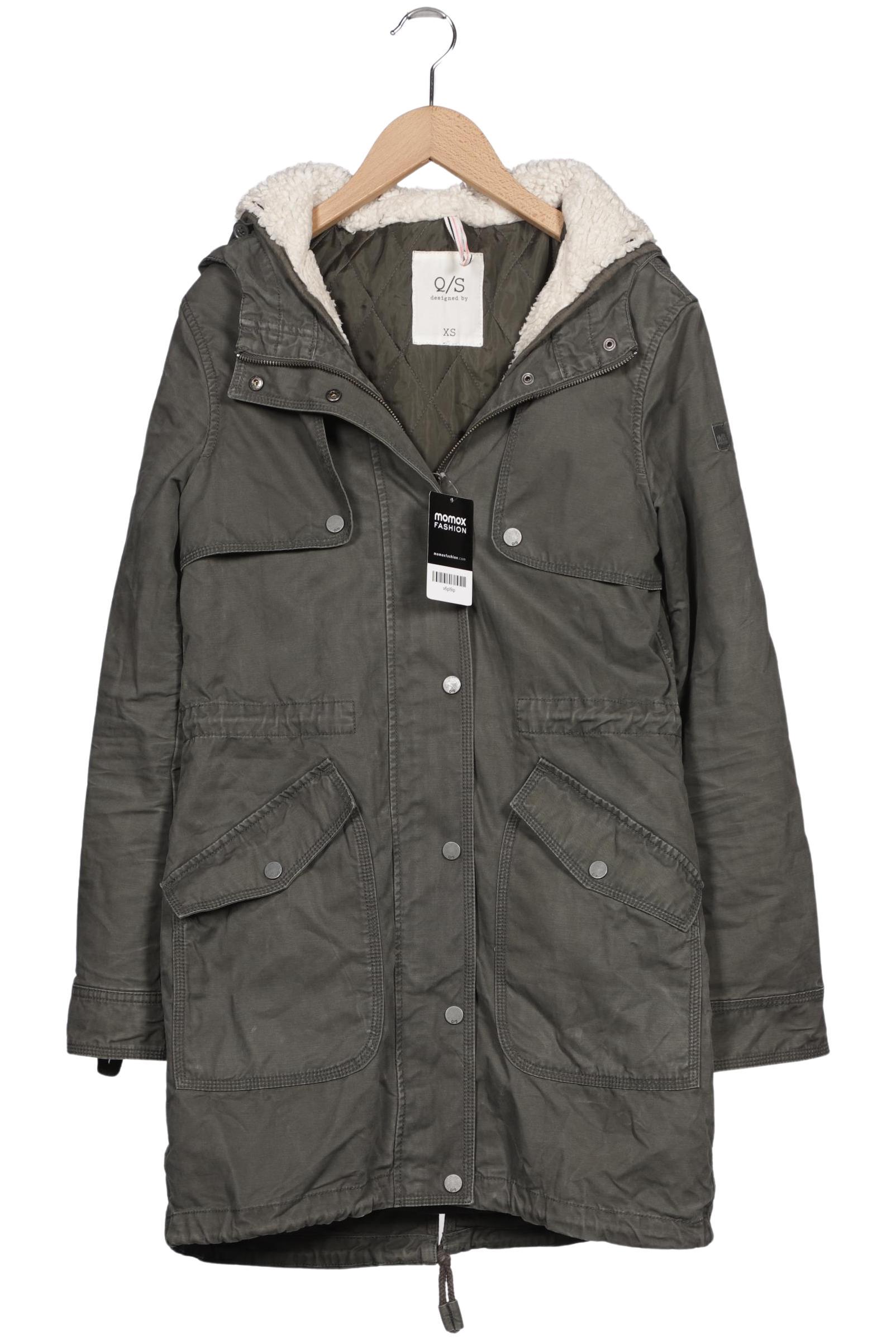 

QS by s.Oliver Damen Jacke, grün, Gr. 34