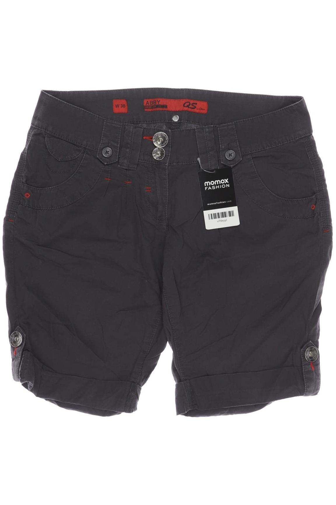 

QS by s.Oliver Damen Shorts, grau, Gr. 36