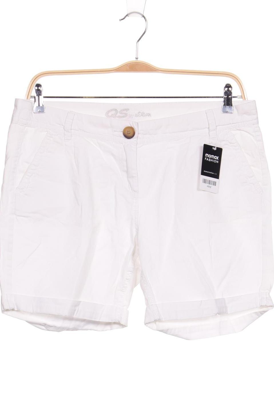 

QS by s.Oliver Damen Shorts, weiß, Gr. 40