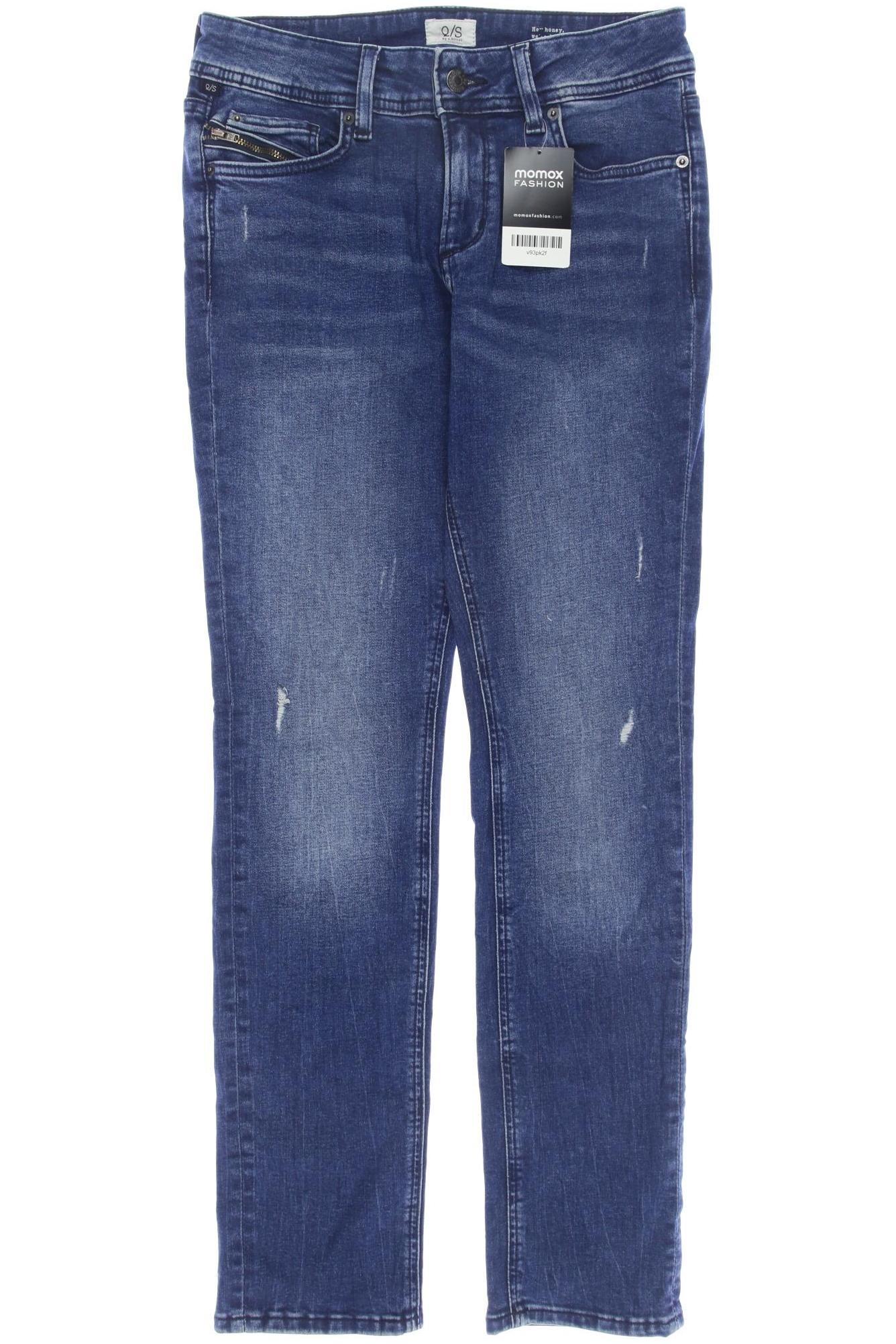 

QS by s.Oliver Damen Jeans, marineblau, Gr. 34