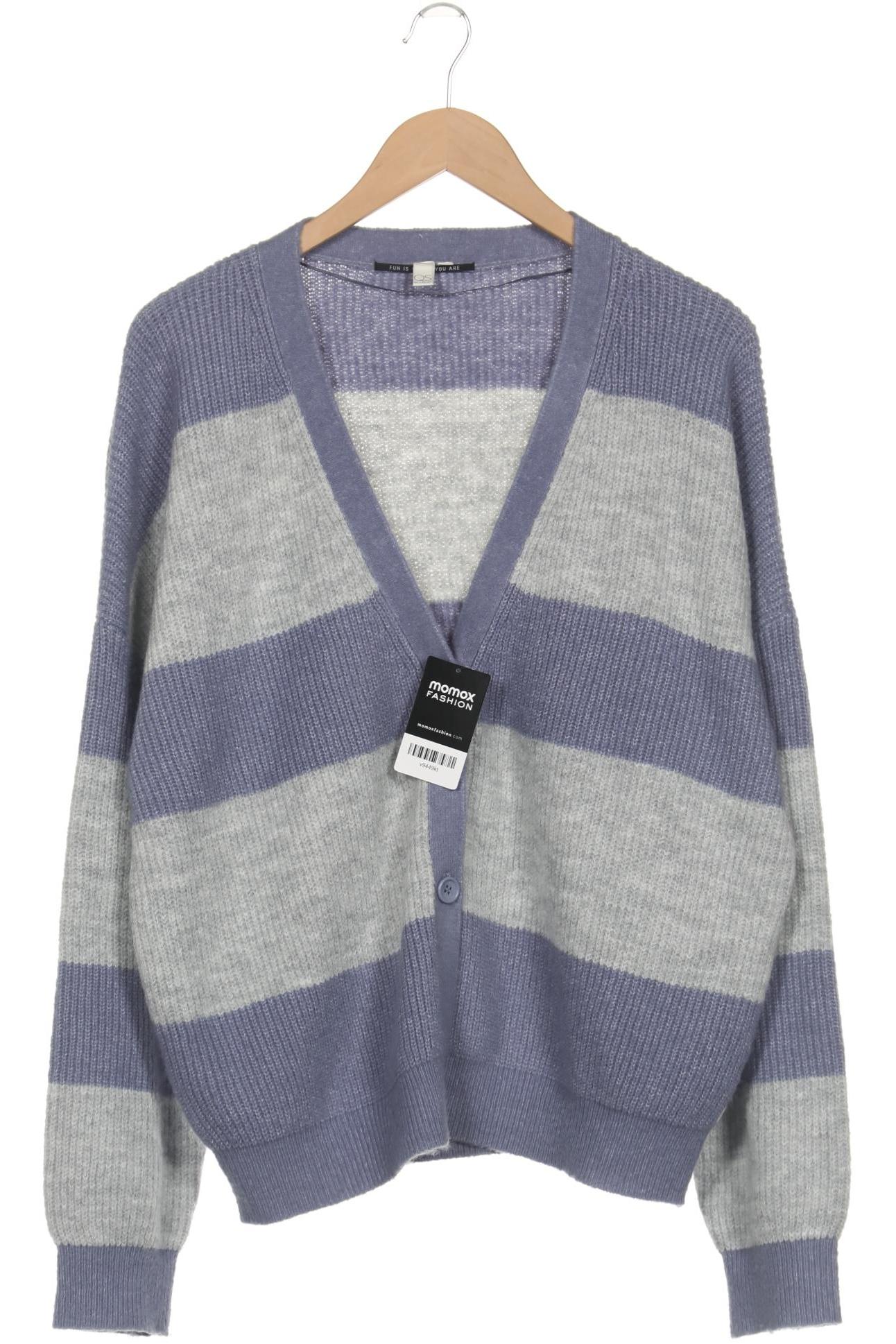 

QS by s.Oliver Damen Strickjacke, blau, Gr. 44