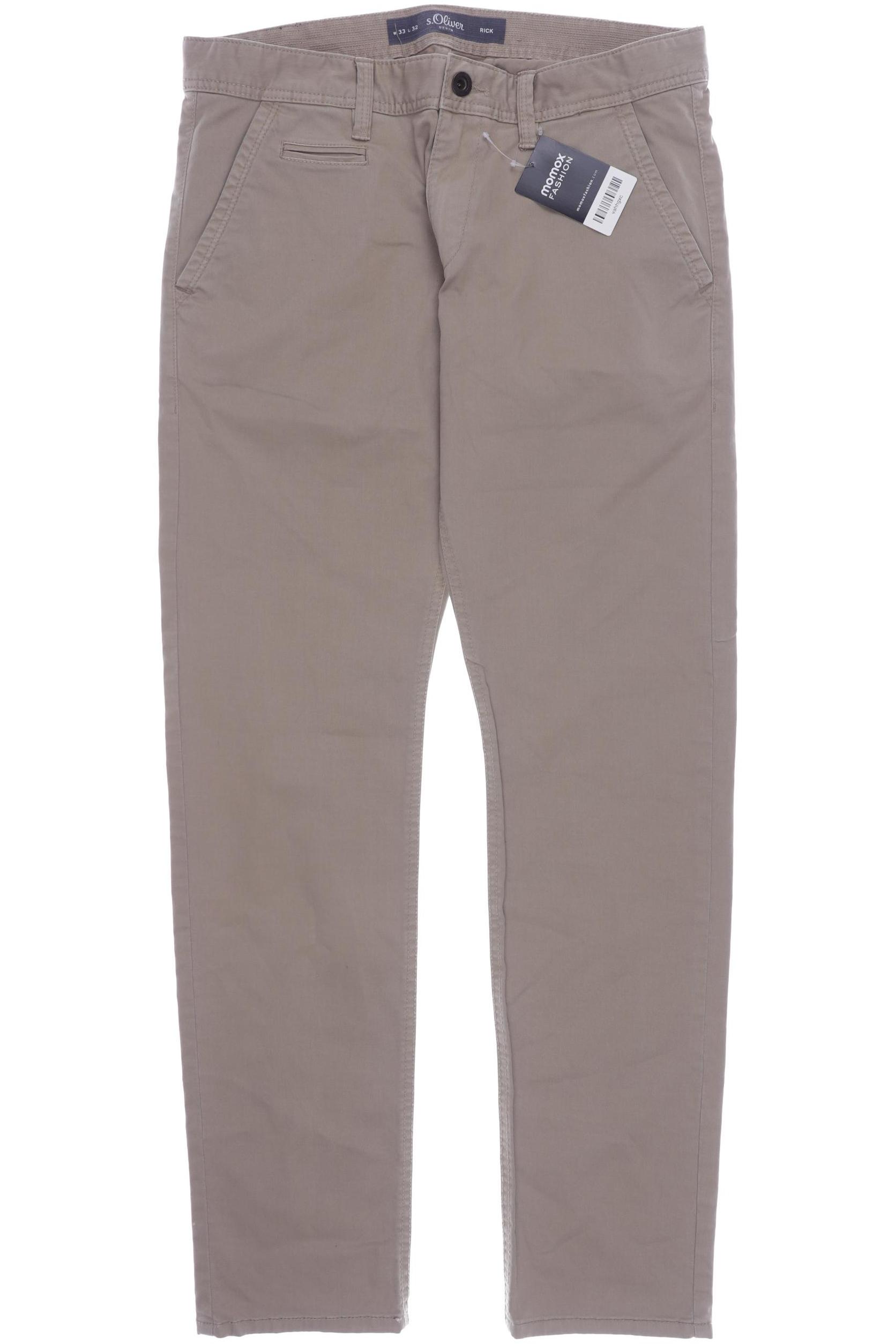 

QS by s.Oliver Herren Stoffhose, beige