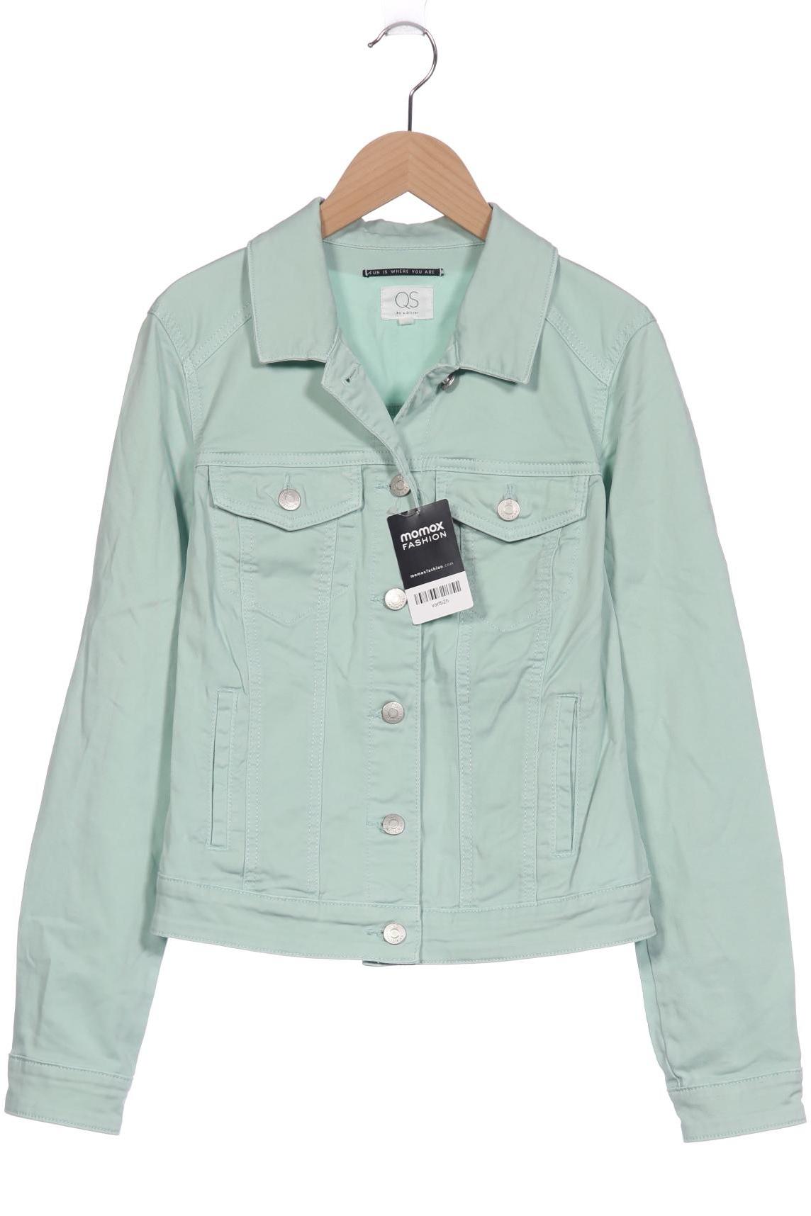 

QS by s.Oliver Damen Jacke, türkis, Gr. 38
