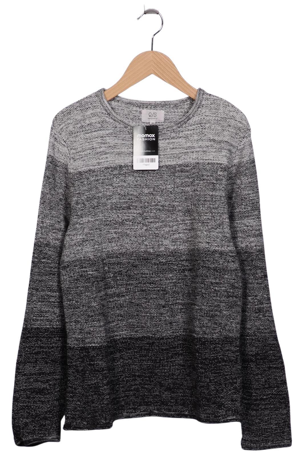 

QS by s.Oliver Herren Pullover, grau, Gr. 48