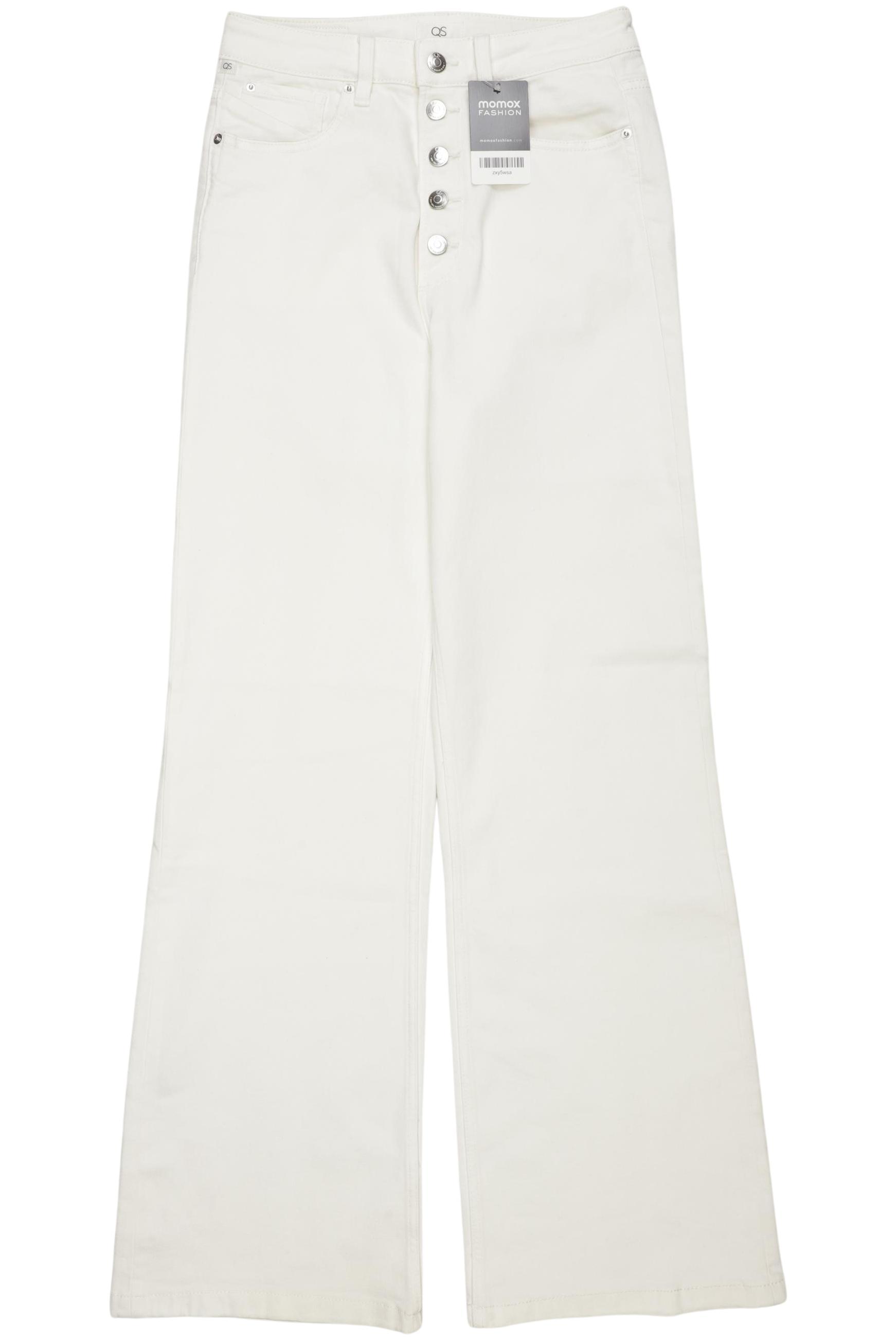 

QS by s.Oliver Damen Jeans, weiß, Gr. 36