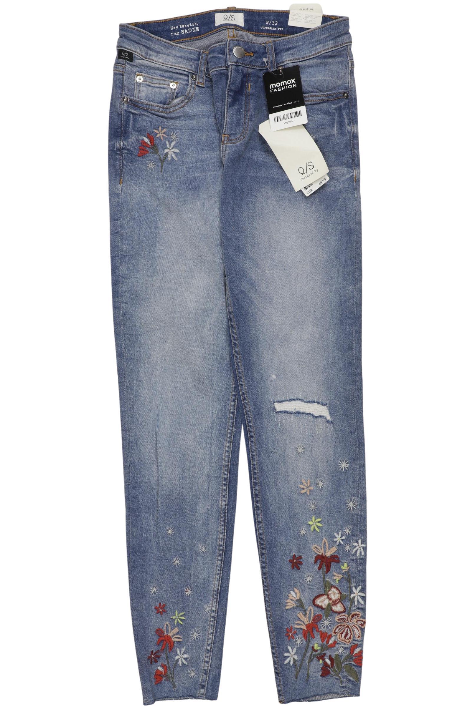 

QS by s.Oliver Damen Jeans, hellblau, Gr. 32