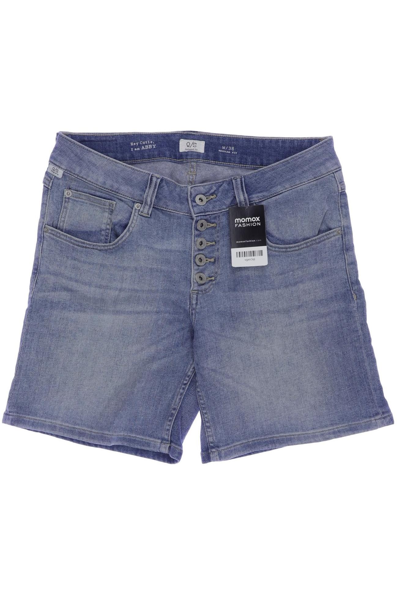 

QS by s.Oliver Damen Shorts, blau, Gr. 38