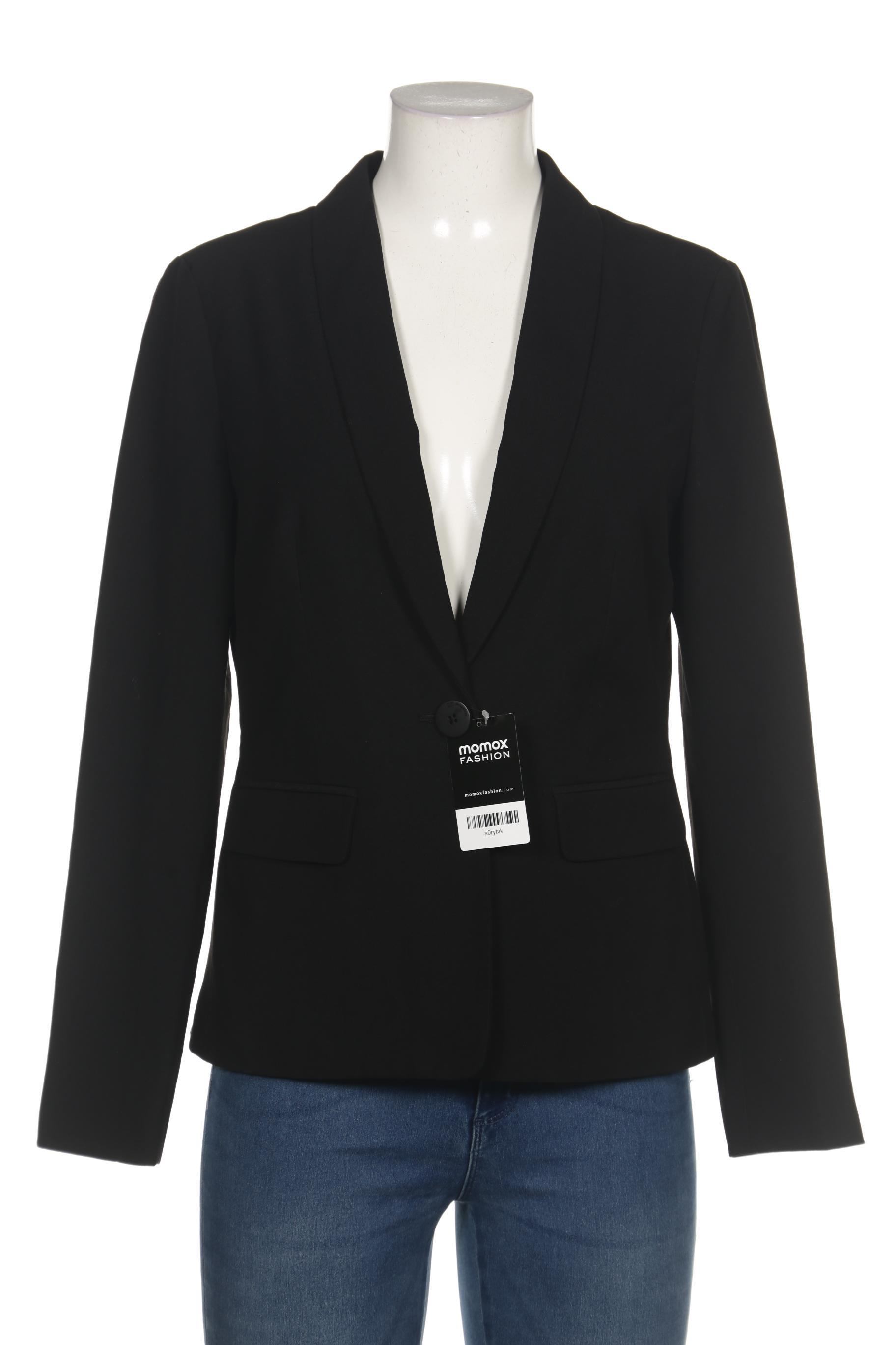 

QS by s.Oliver Damen Blazer, schwarz, Gr. 38