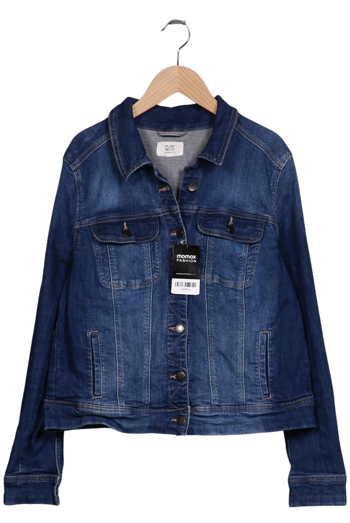 

QS by s.Oliver Damen Jacke, blau, Gr. 42