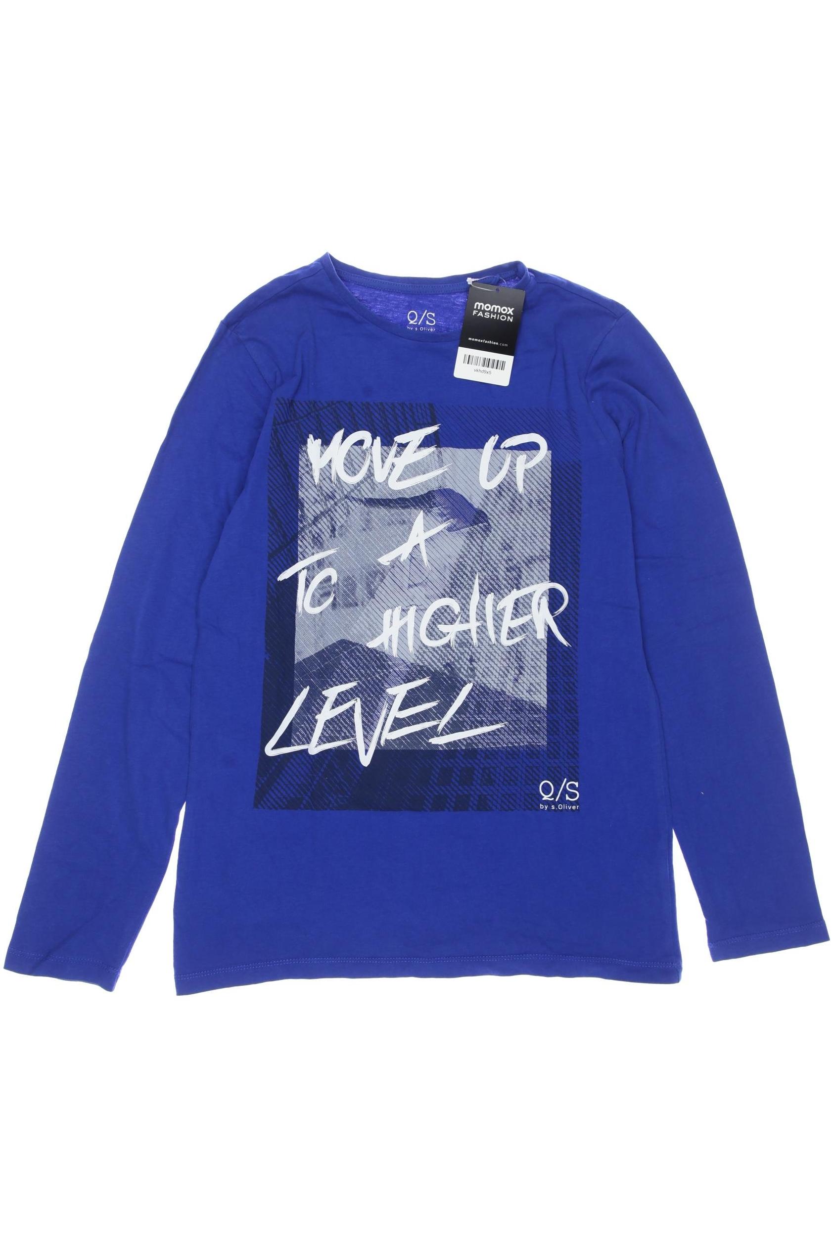

QS by s.Oliver Herren Langarmshirt, blau, Gr. 164