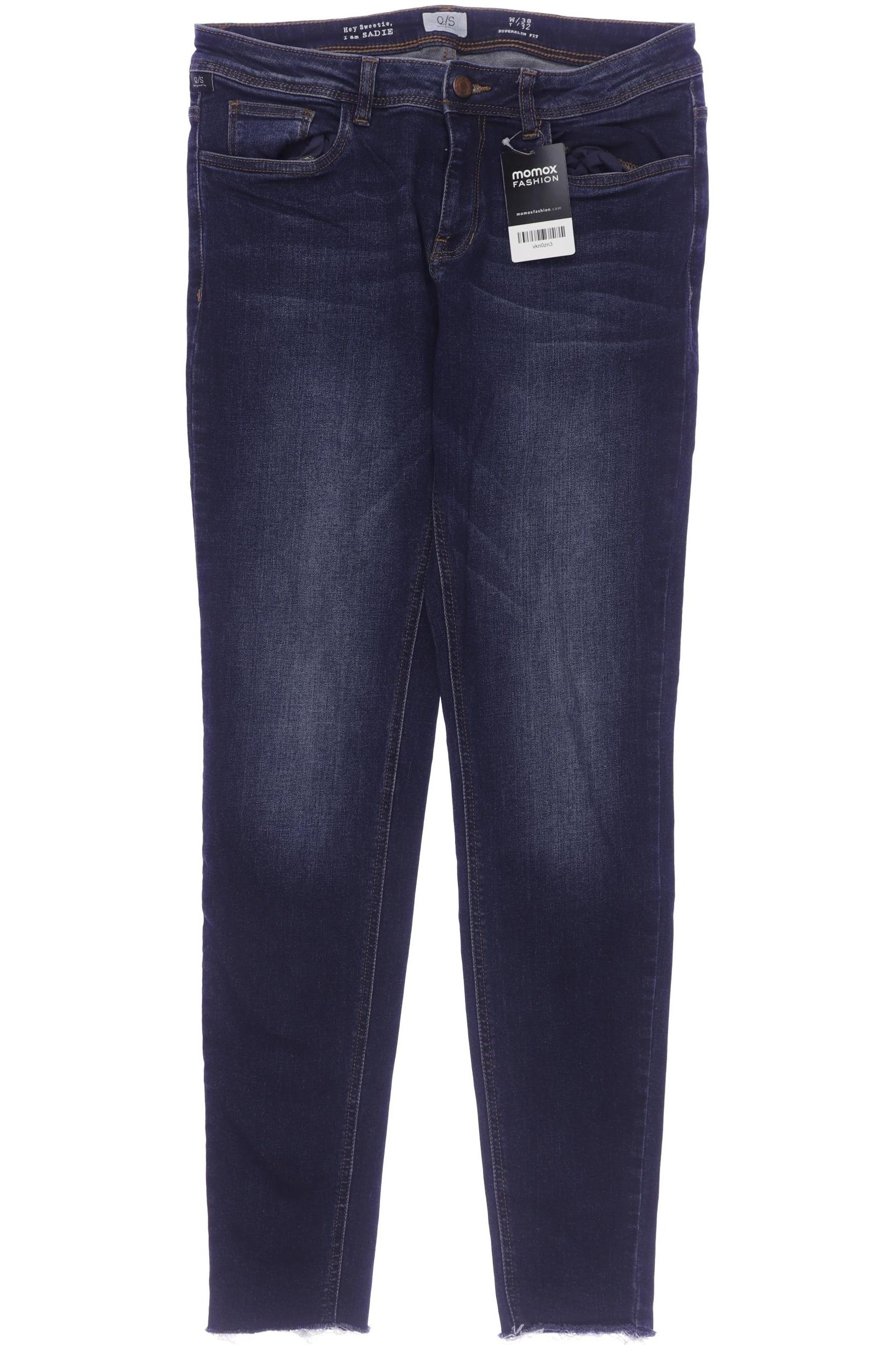 

QS by s.Oliver Damen Jeans, marineblau, Gr. 38