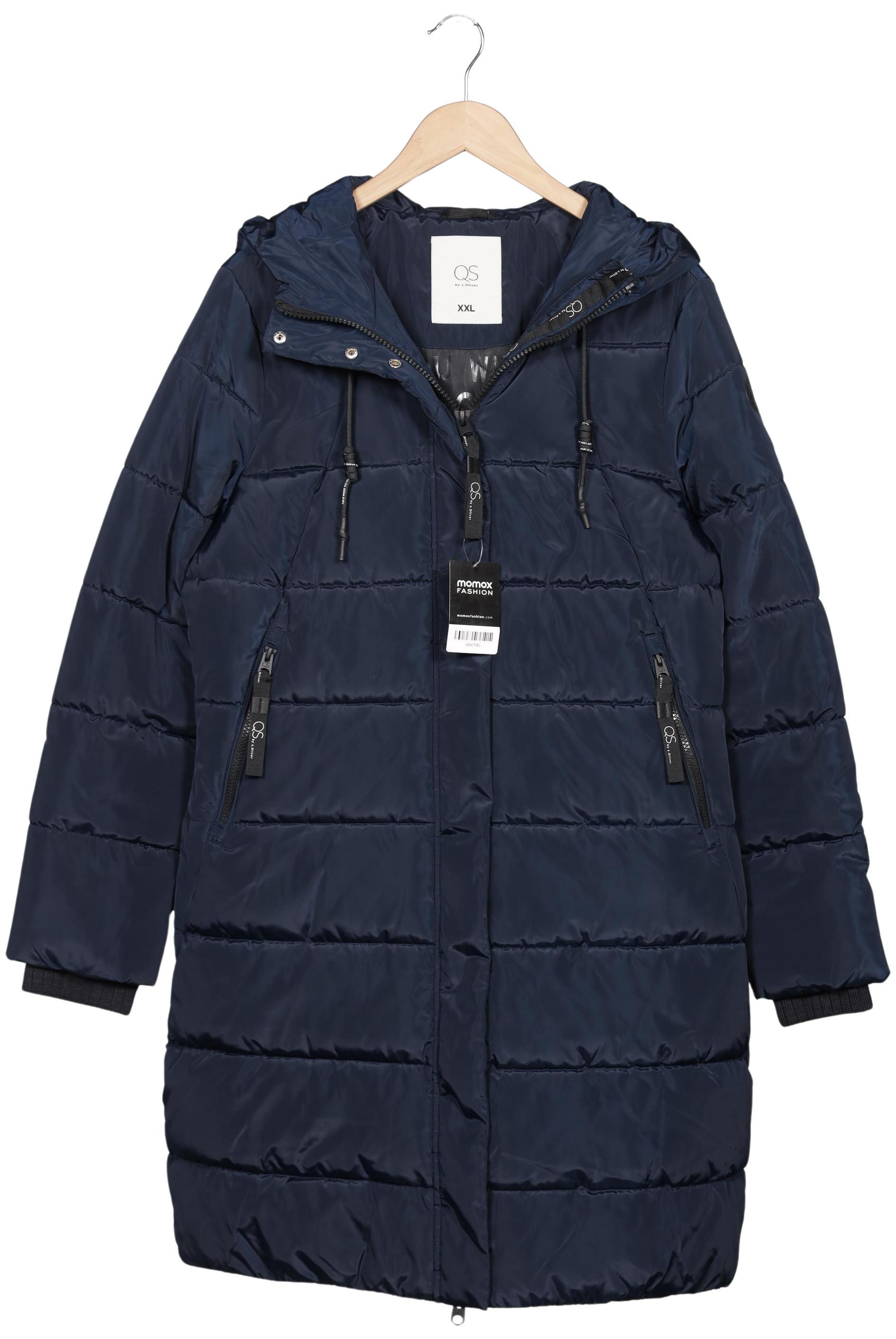 

QS by s.Oliver Damen Mantel, marineblau, Gr. 46