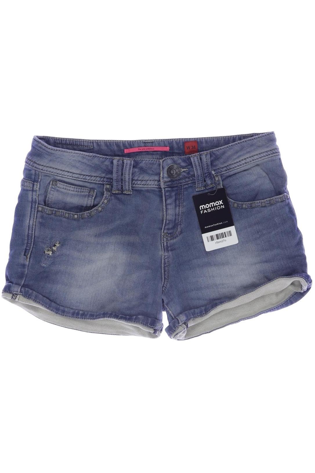 

QS by s.Oliver Damen Shorts, blau, Gr. 34