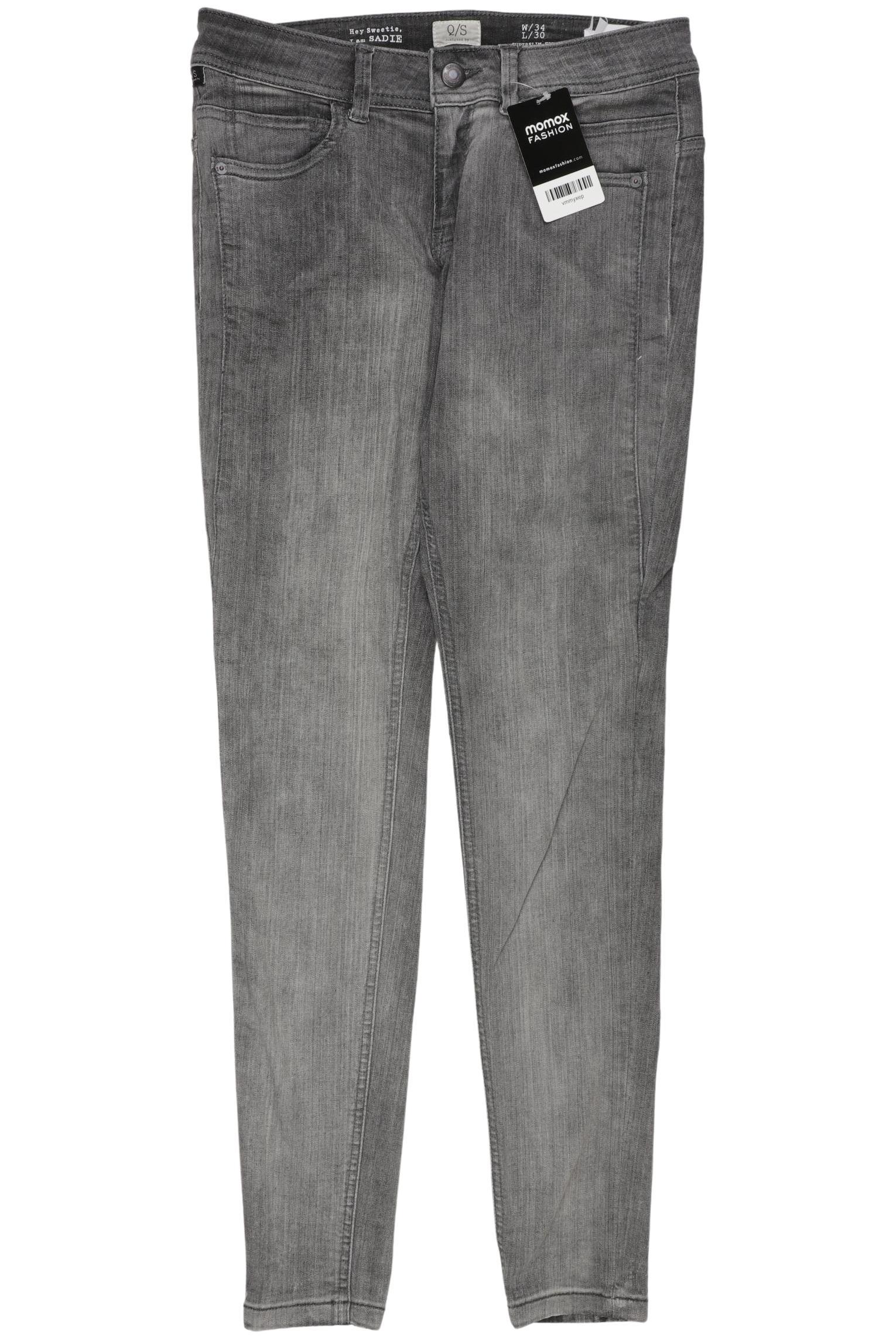 

QS by s.Oliver Damen Jeans, grau, Gr. 34