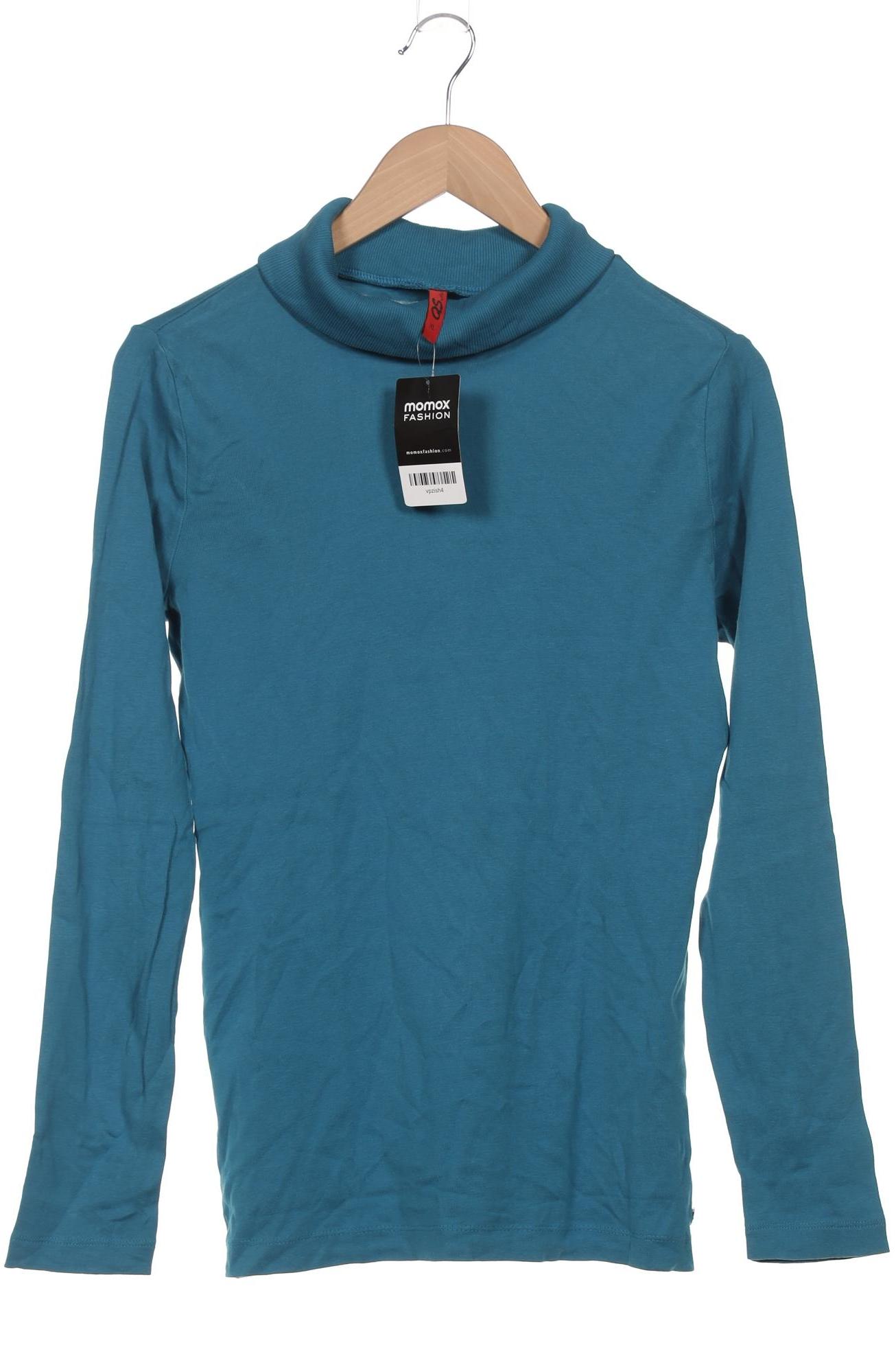 

QS by s.Oliver Damen Langarmshirt, blau, Gr. 44
