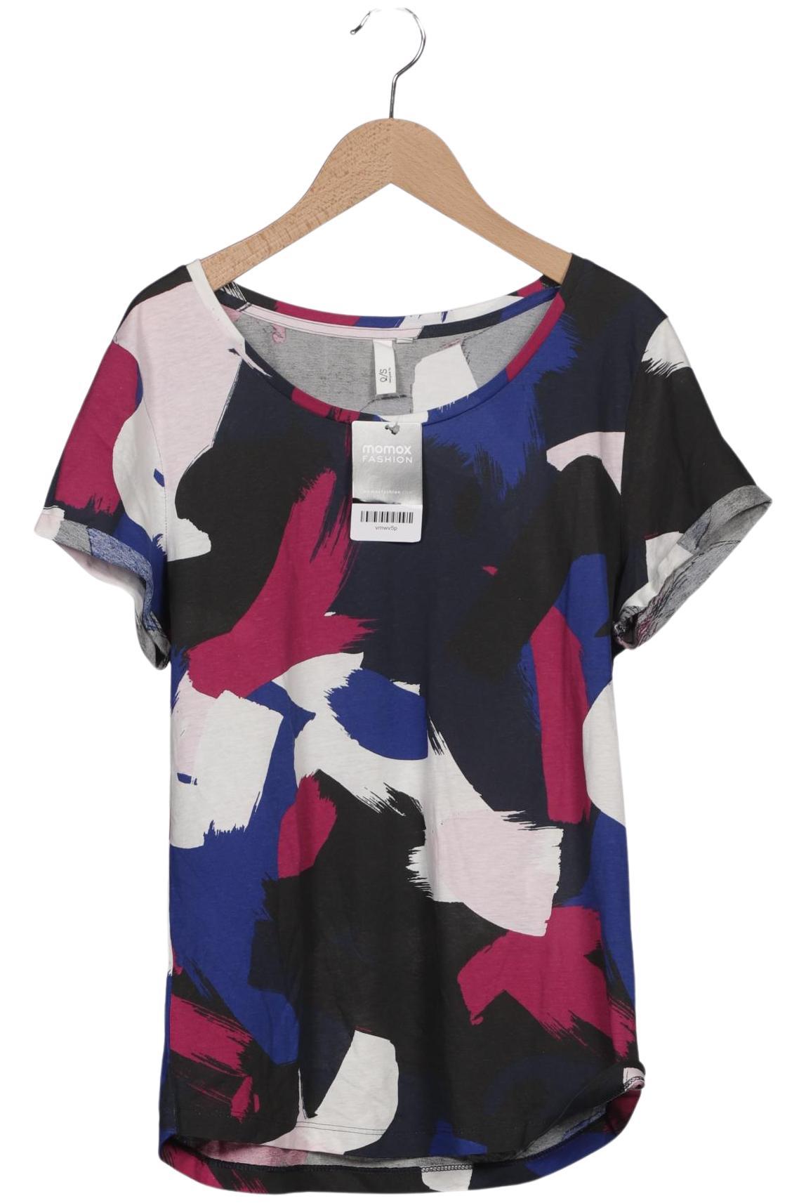 

QS by s.Oliver Damen T-Shirt, mehrfarbig, Gr. 42
