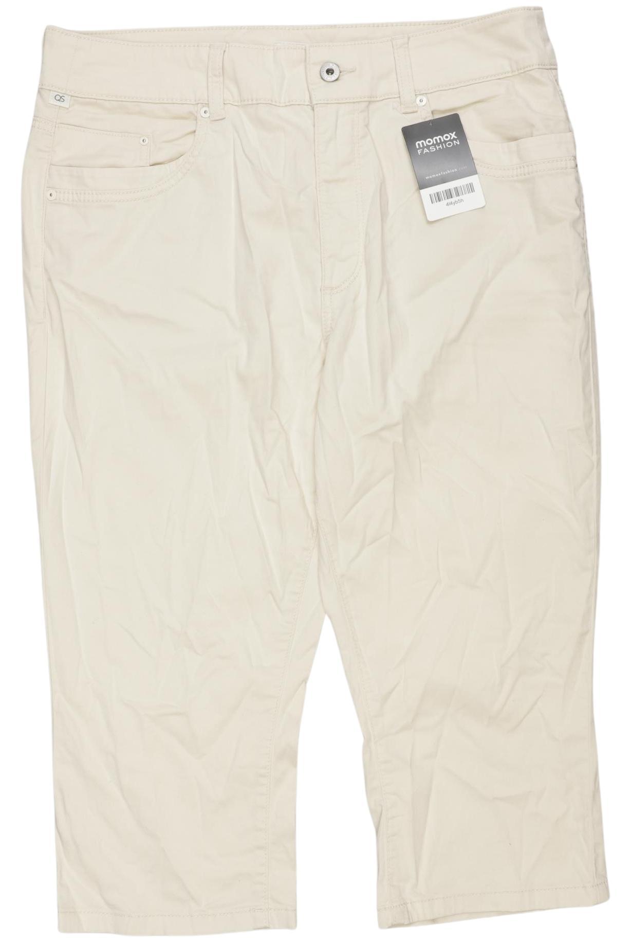 

QS by s.Oliver Damen Stoffhose, cremeweiß, Gr. 42