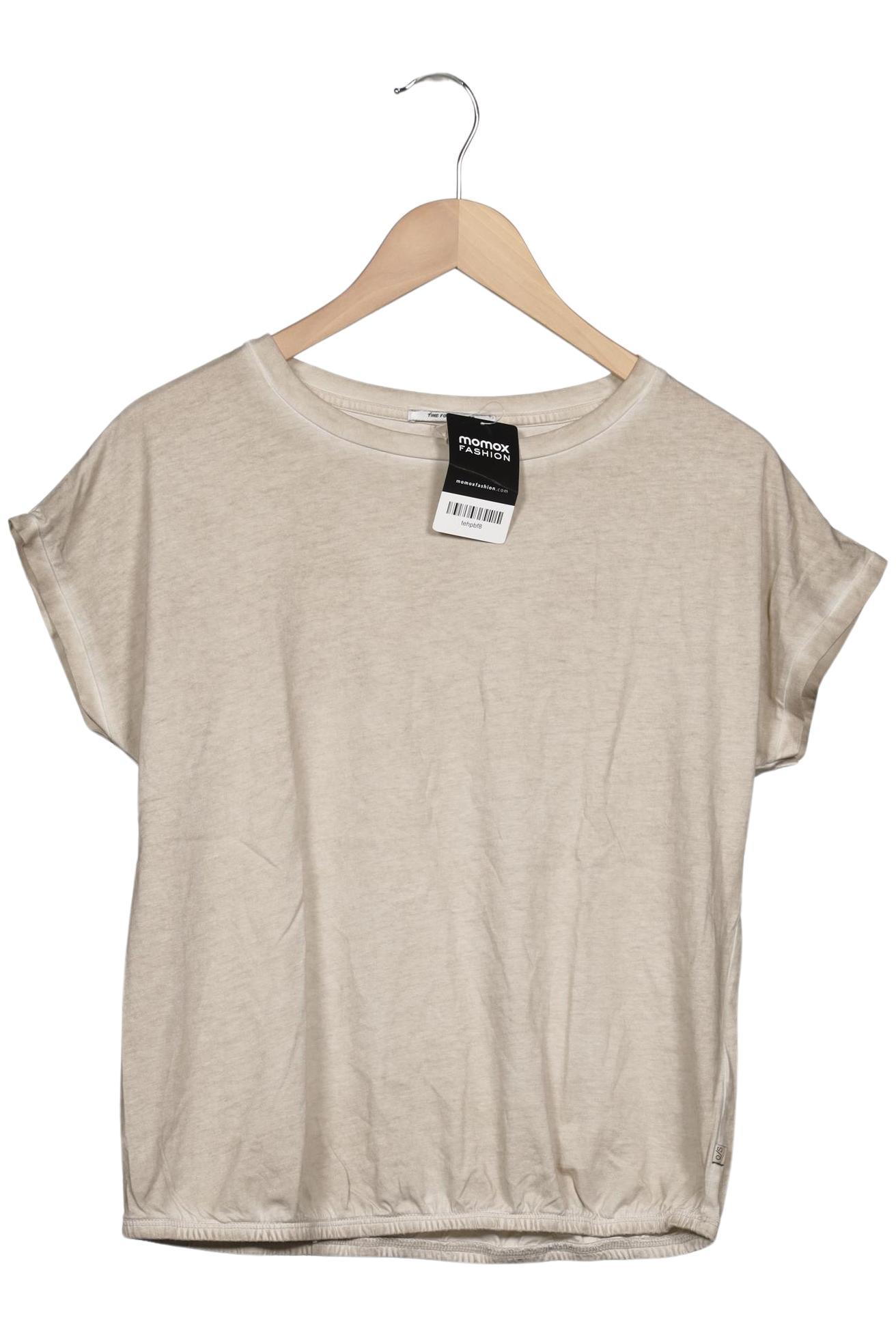 

QS by s.Oliver Damen T-Shirt, beige, Gr. 36