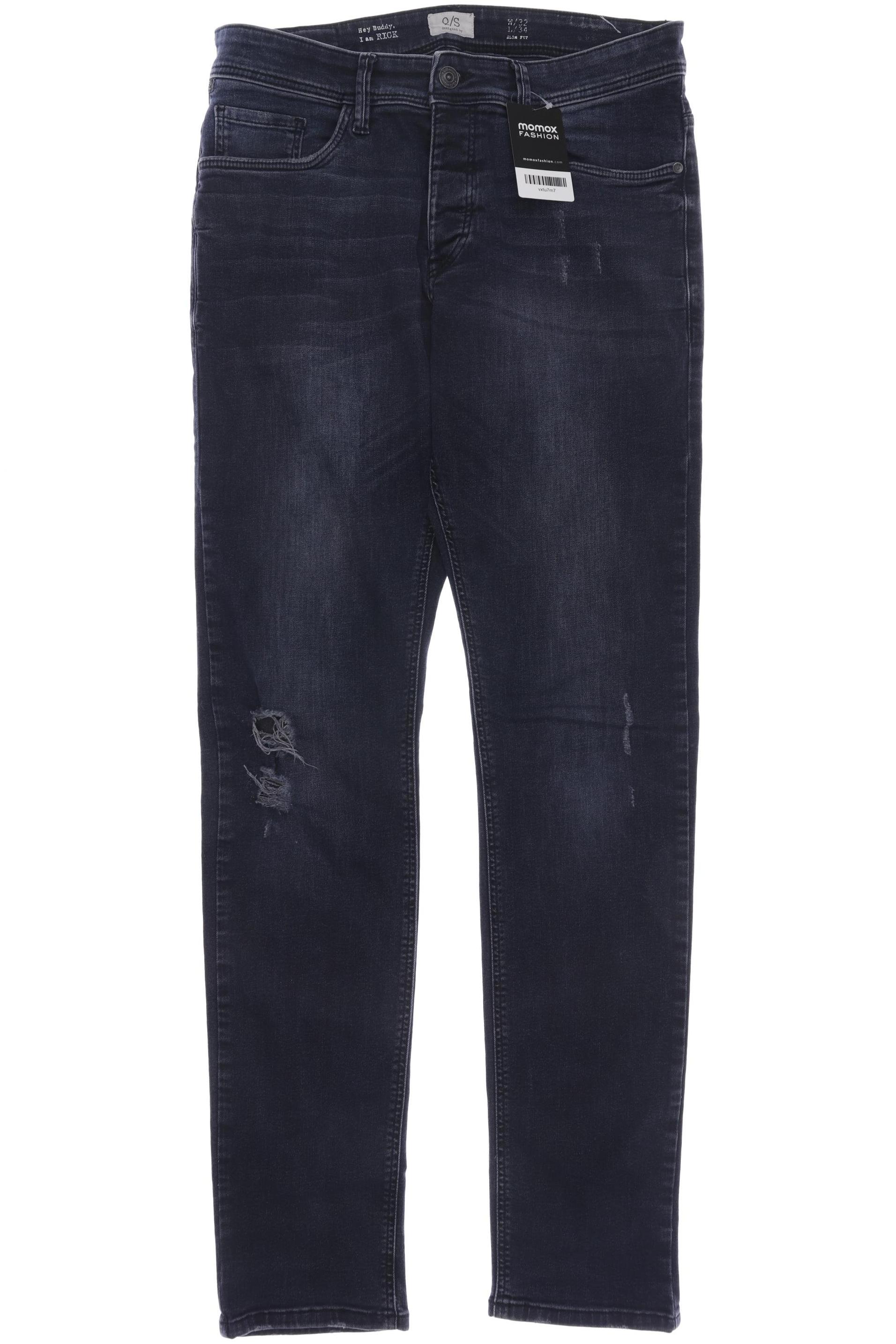 

QS by s.Oliver Herren Jeans, marineblau, Gr. 32