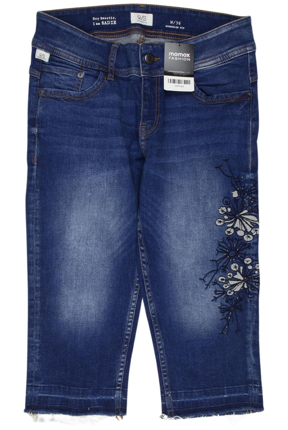 

QS by s.Oliver Damen Shorts, blau, Gr. 36