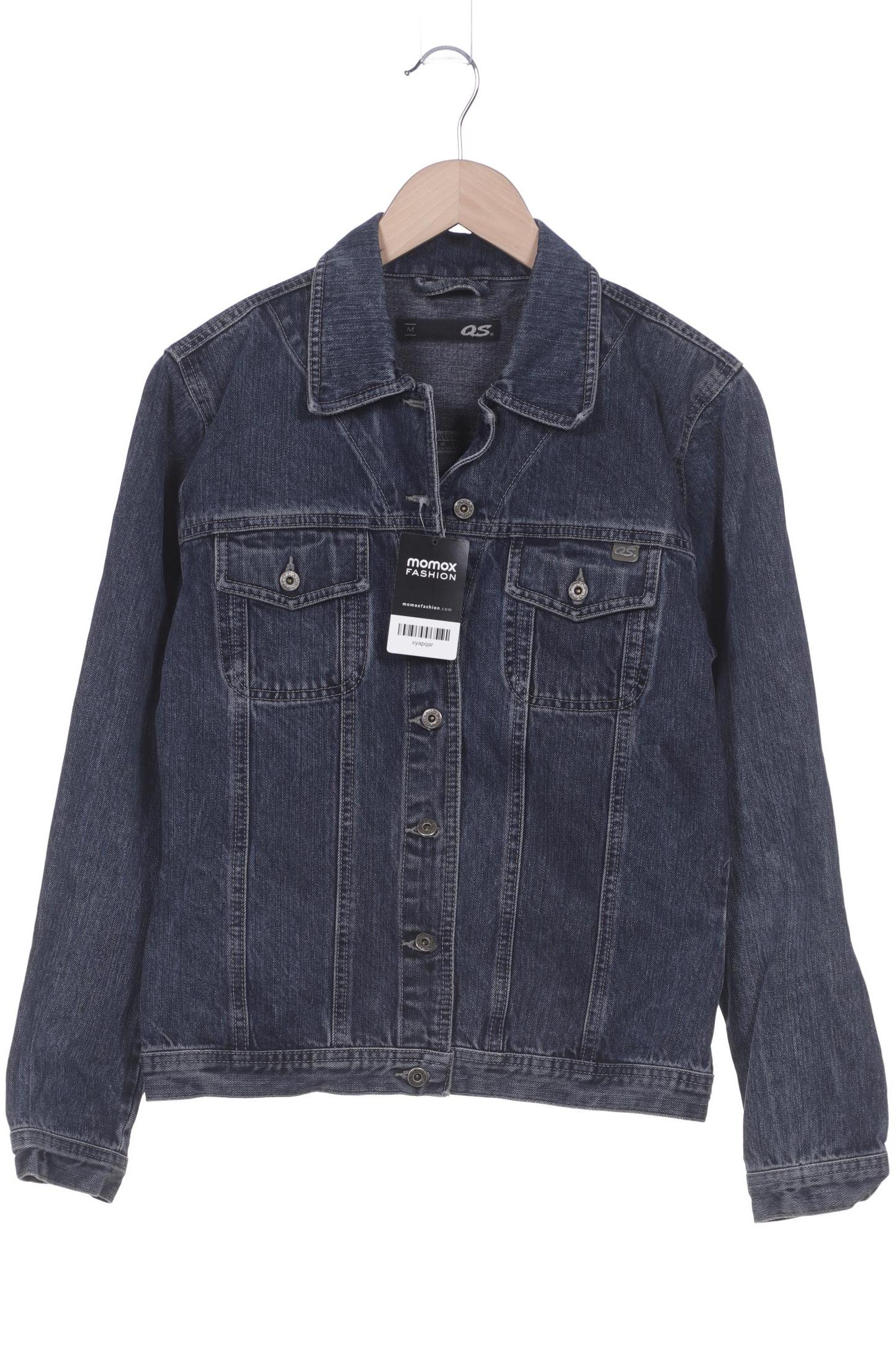 

QS by s.Oliver Damen Jacke, marineblau, Gr. 38