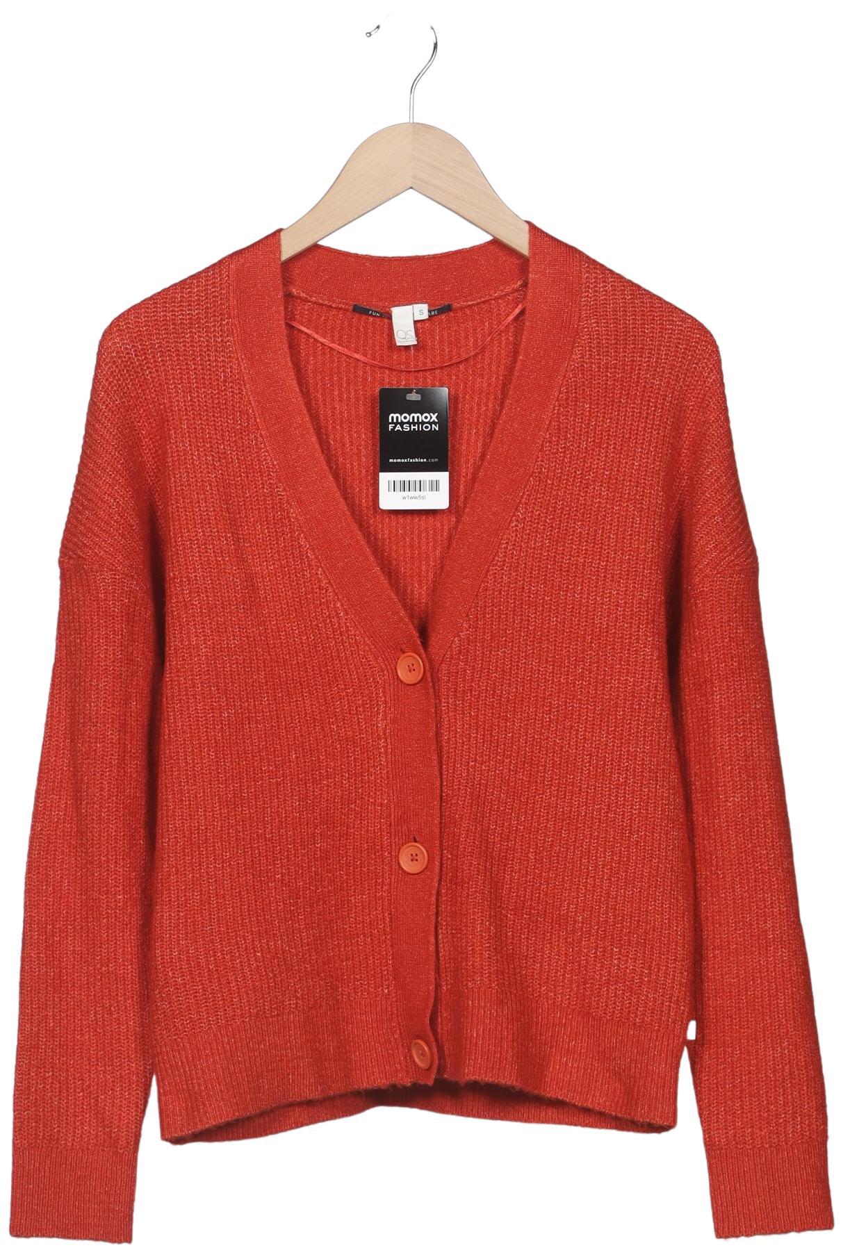 

QS by s.Oliver Damen Strickjacke, rot, Gr. 36