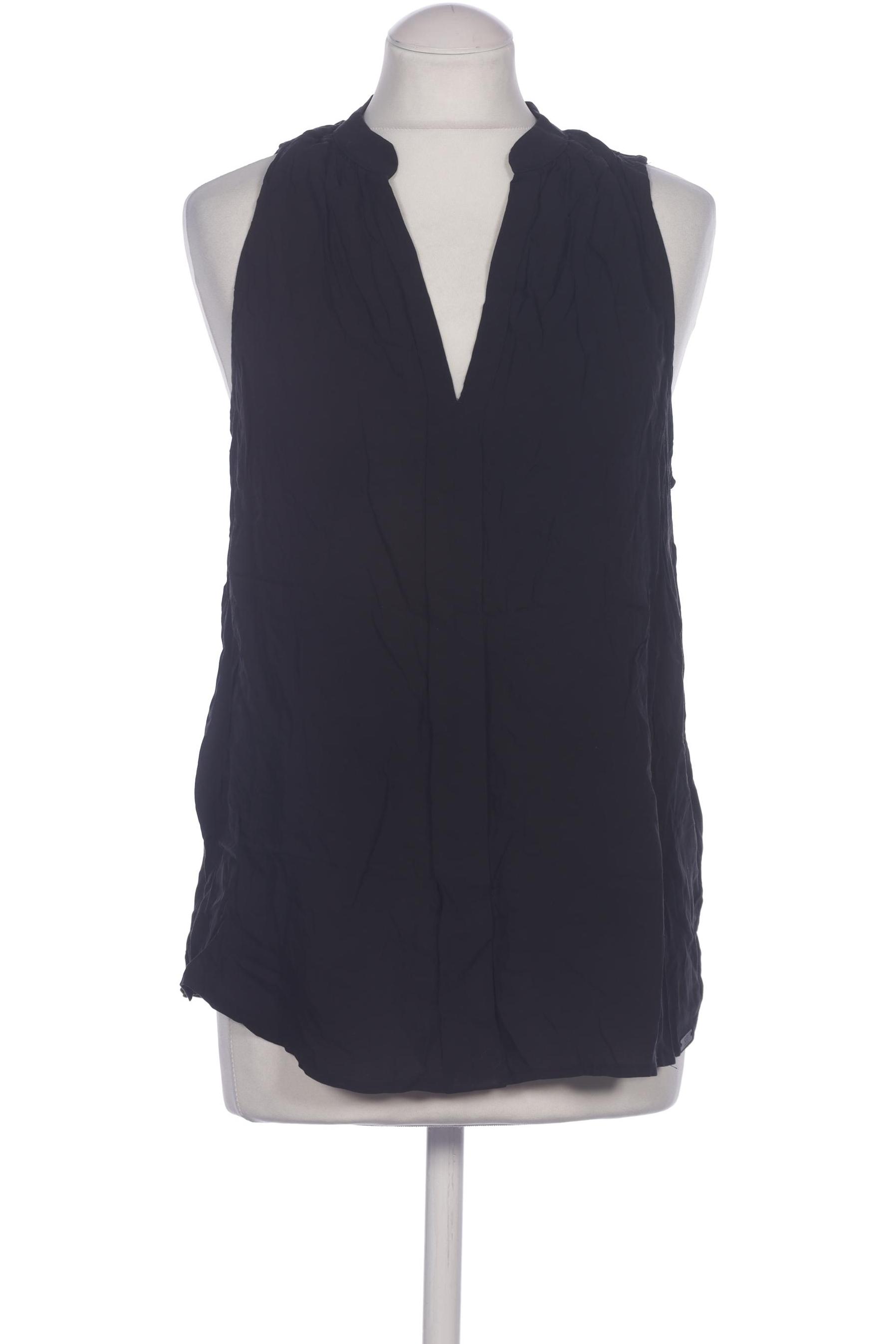 

QS by s.Oliver Damen Bluse, schwarz, Gr. 38