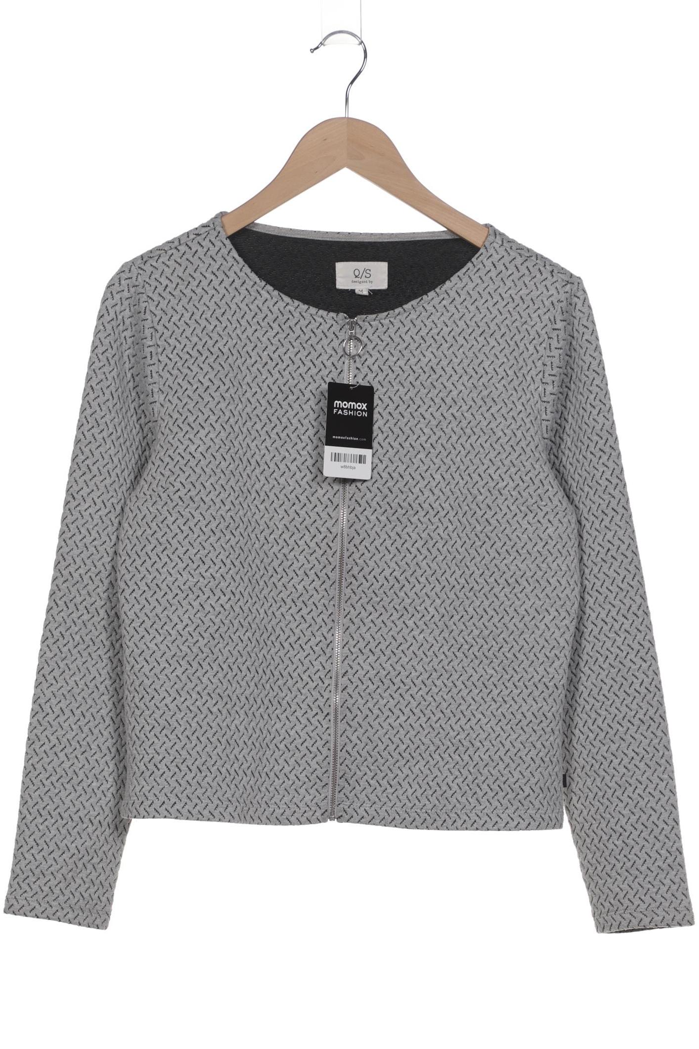 

QS by s.Oliver Damen Sweatshirt, grau, Gr. 38