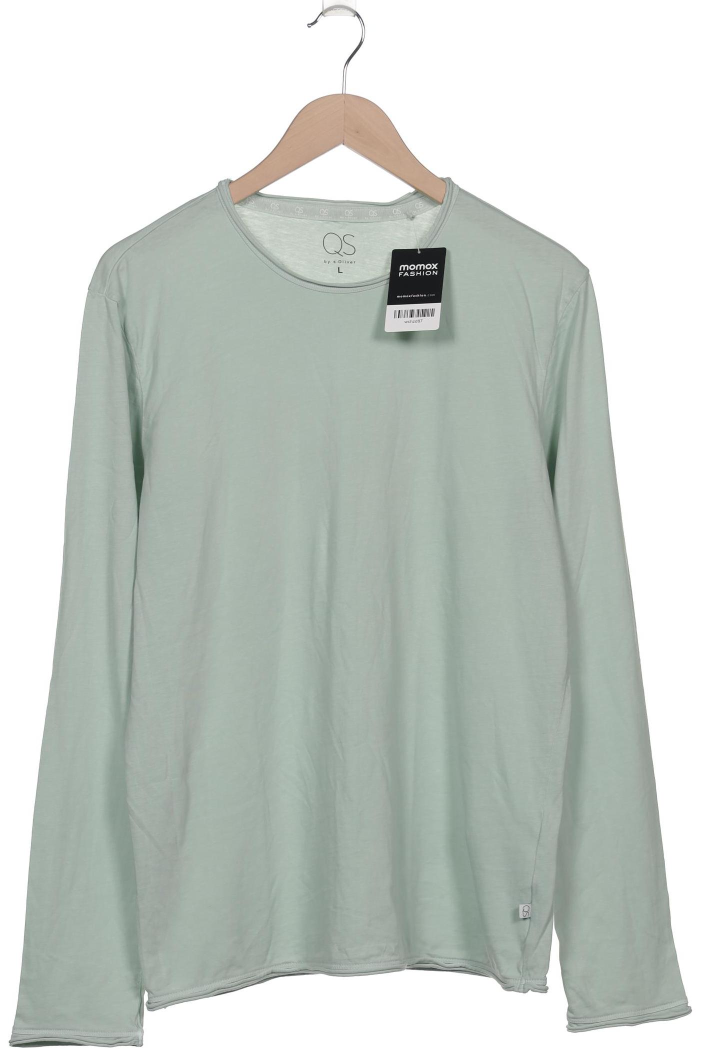 

QS by s.Oliver Herren Langarmshirt, hellgrün, Gr. 52