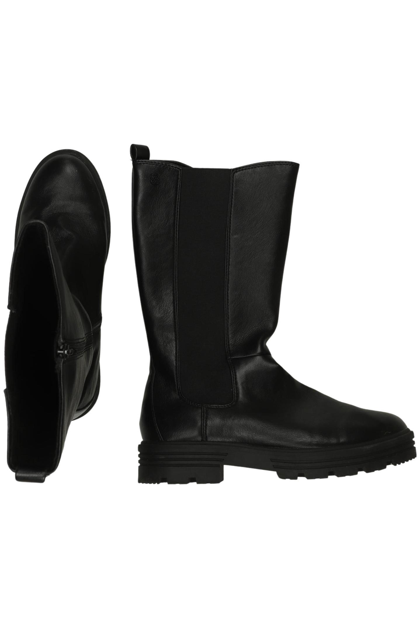 

QS by s.Oliver Damen Stiefel, schwarz, Gr. 41