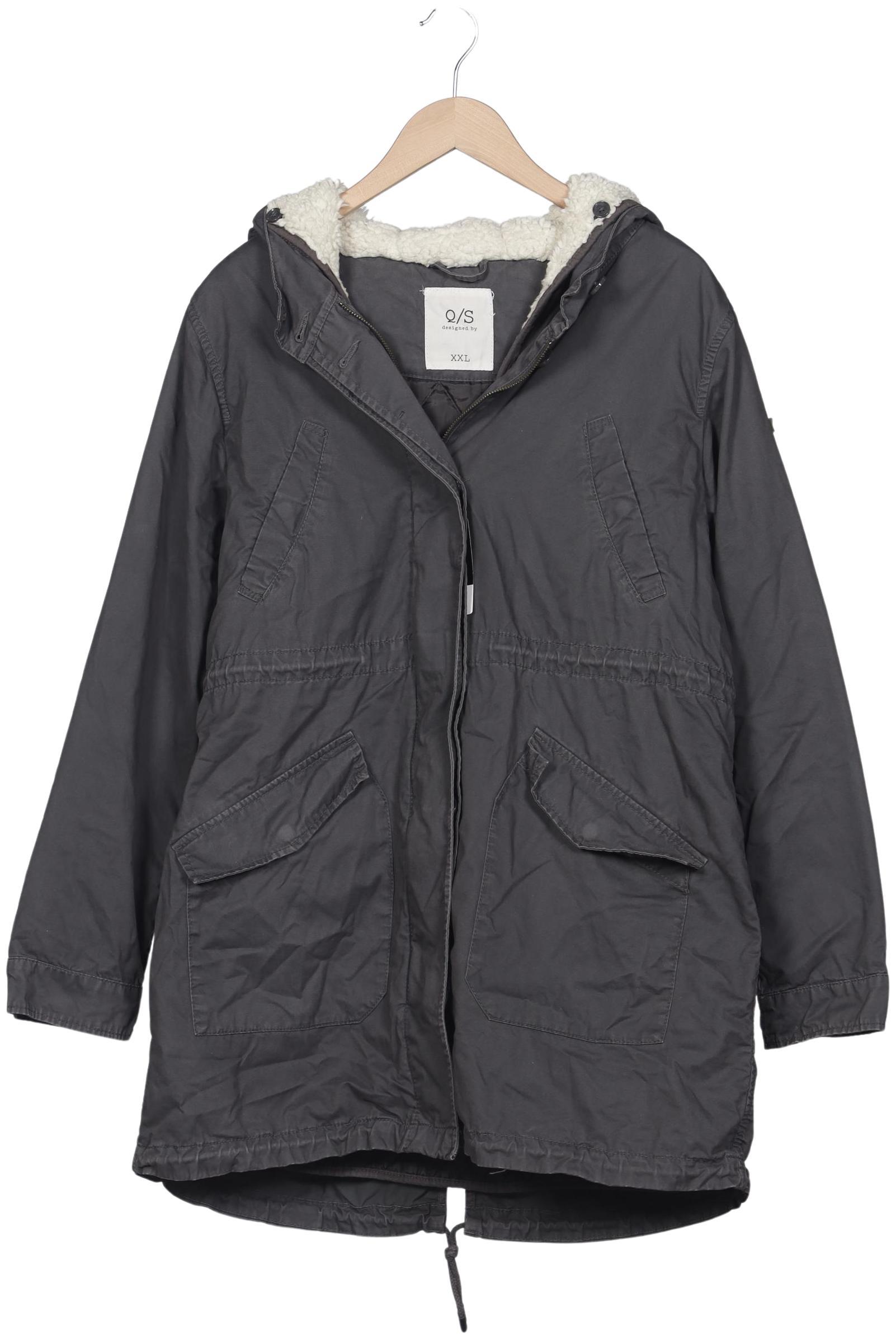 

QS by s.Oliver Damen Mantel, grau, Gr. 46