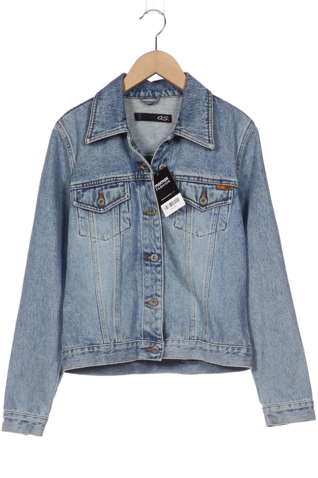 

QS by s.Oliver Damen Jacke, hellblau, Gr. 36