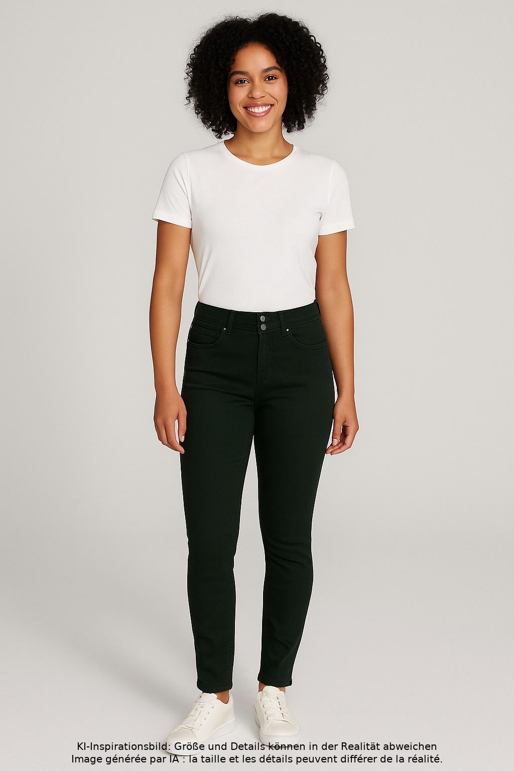 

QS by s.Oliver Damen Jeans, grün, Gr. 32