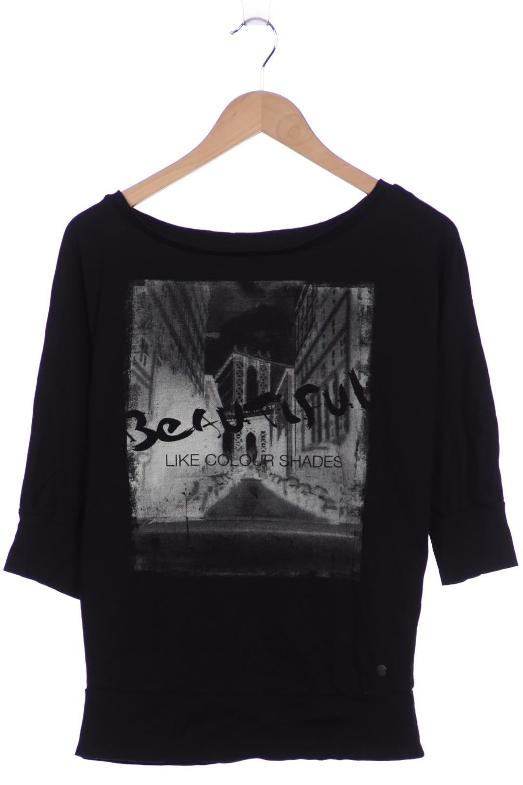 

QS by s.Oliver Damen Langarmshirt, schwarz, Gr. 36