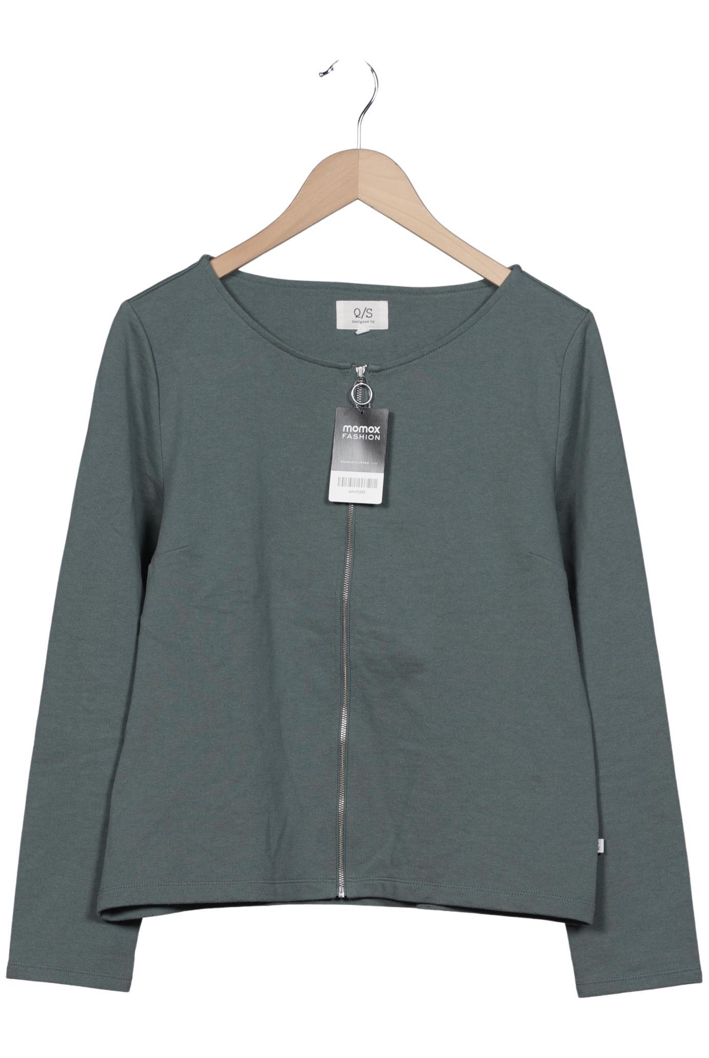 

QS by s.Oliver Damen Sweatshirt, türkis, Gr. 44