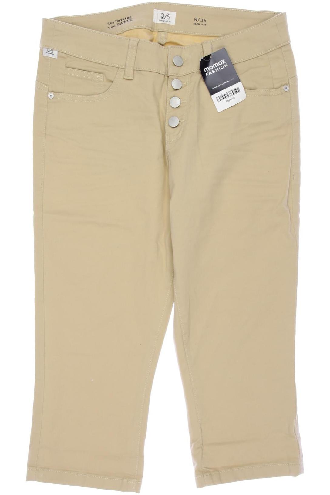 

QS by s.Oliver Damen Shorts, beige, Gr. 36