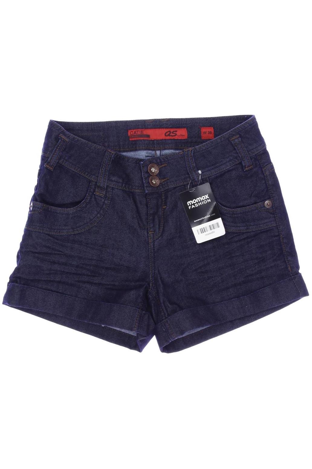 

QS by s.Oliver Damen Shorts, marineblau, Gr. 36