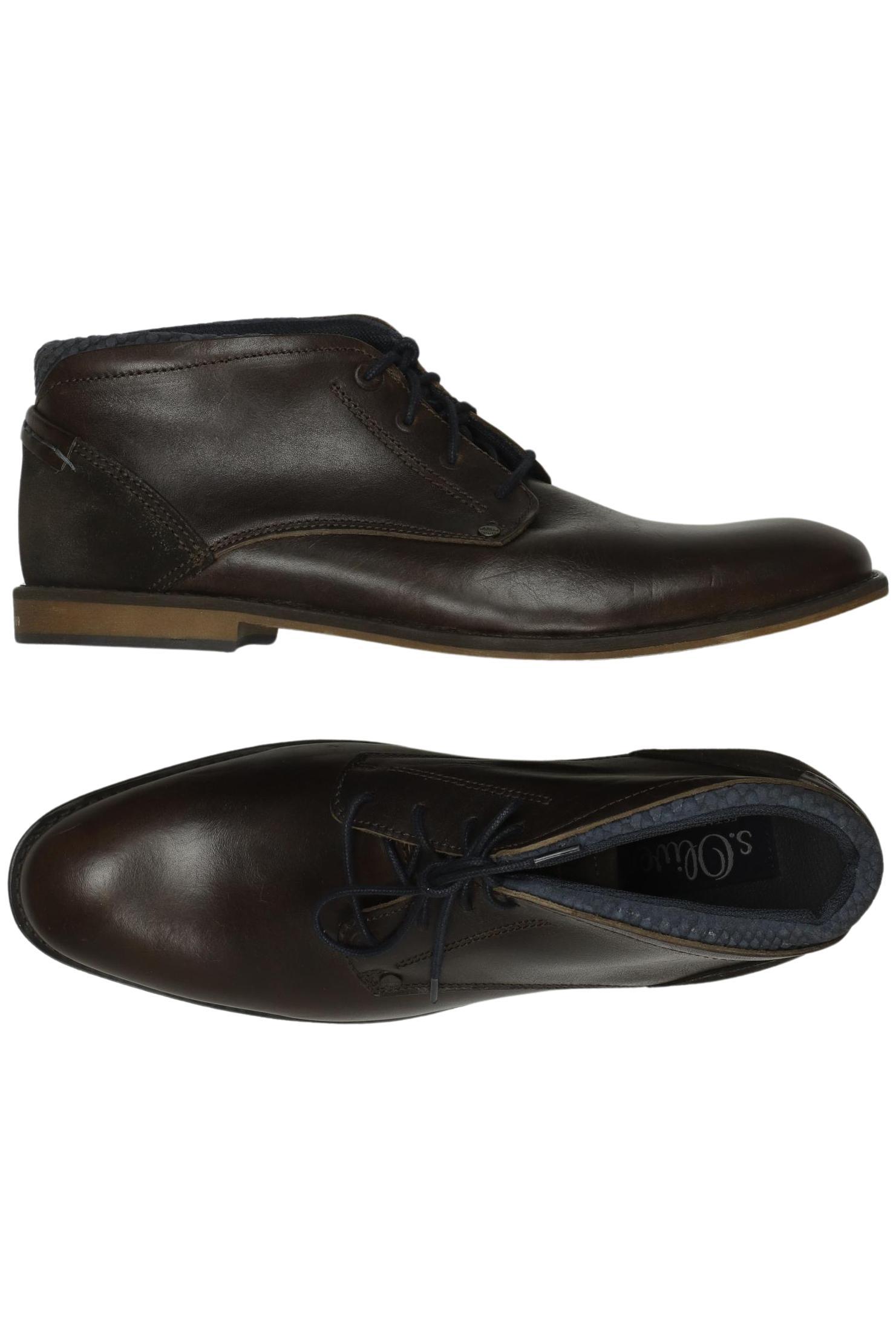 

QS by s.Oliver Herren Stiefel, braun, Gr. 43