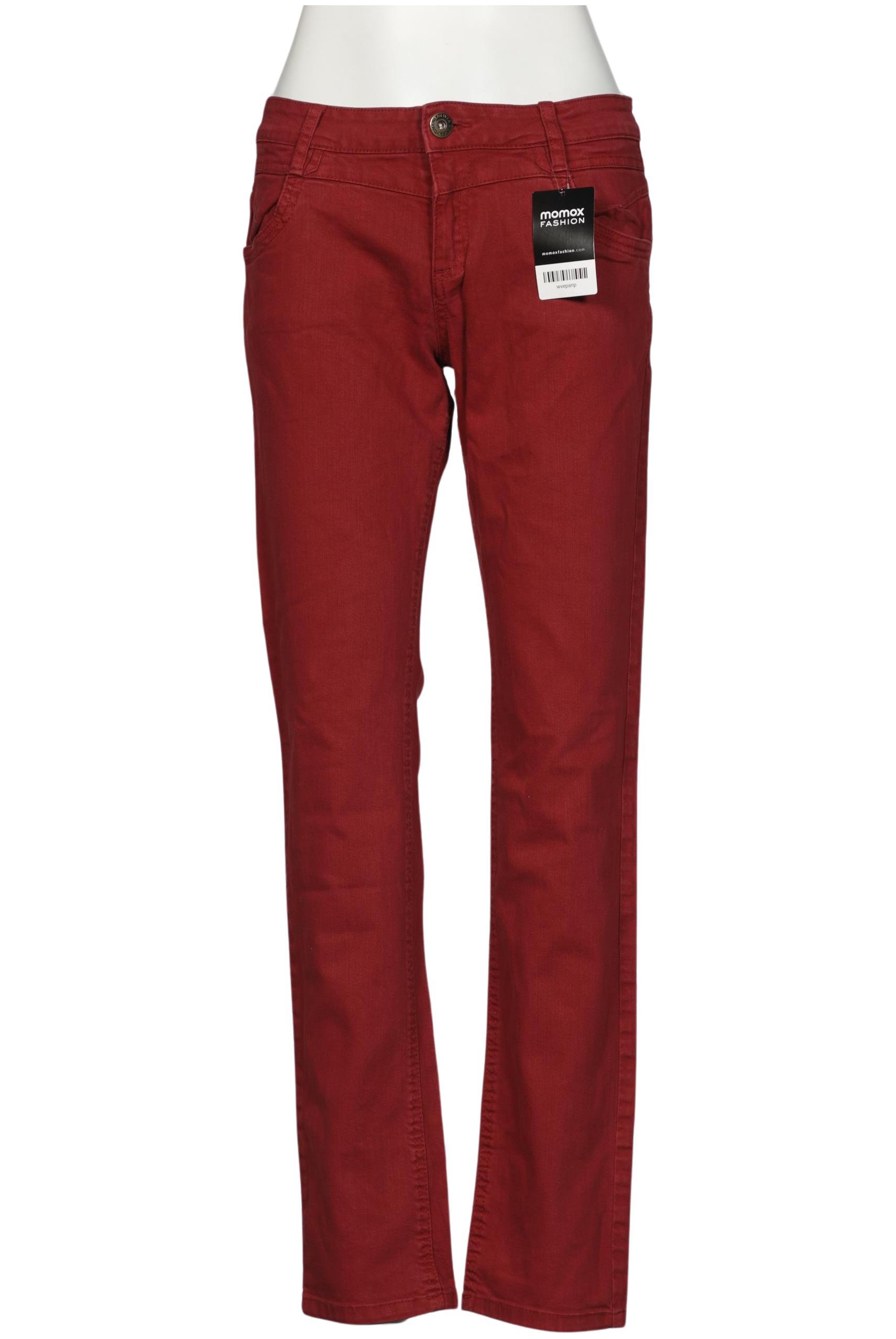 

QS by s.Oliver Damen Jeans, rot, Gr. 28